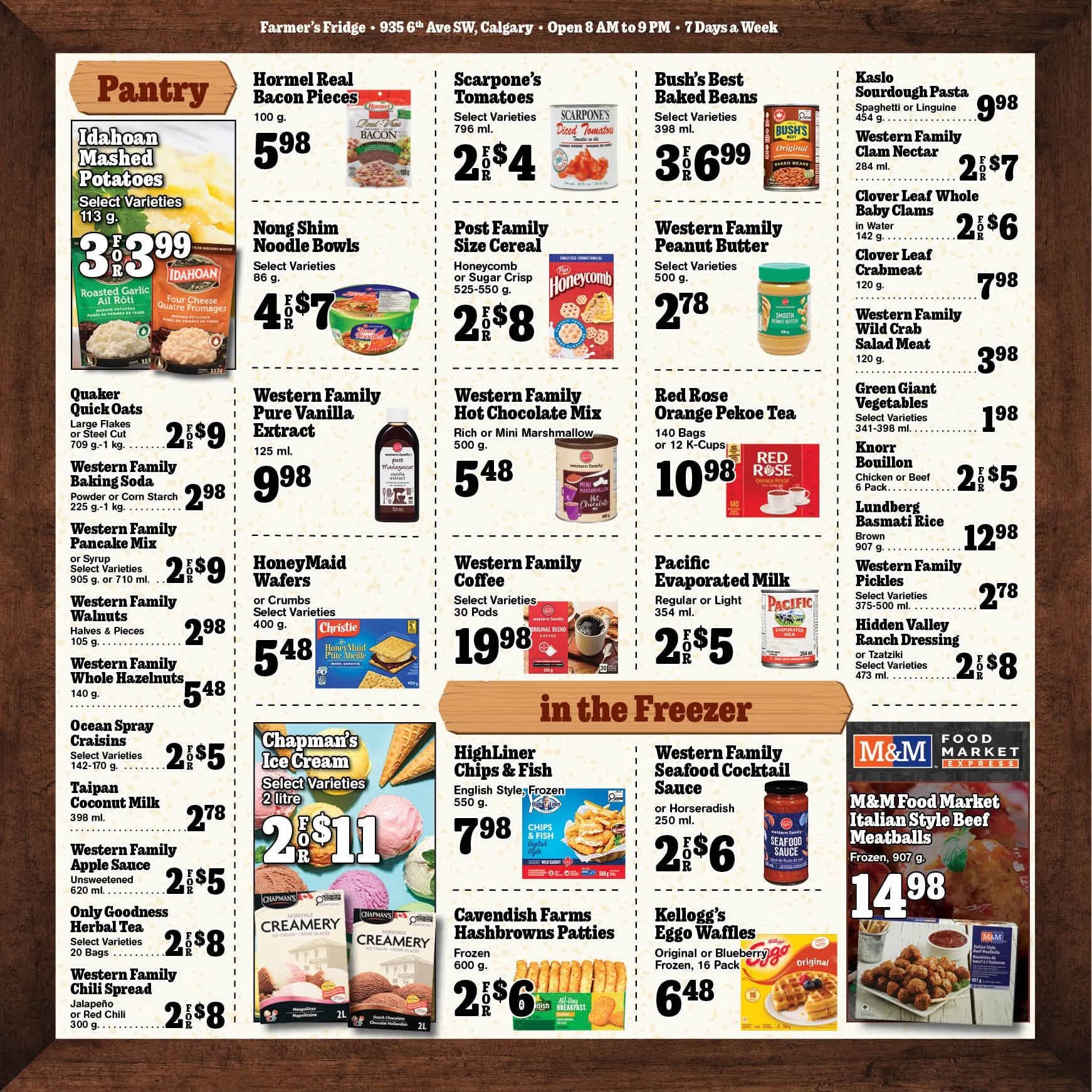 Farmer’s Fridge Flyer September 30 to October 6