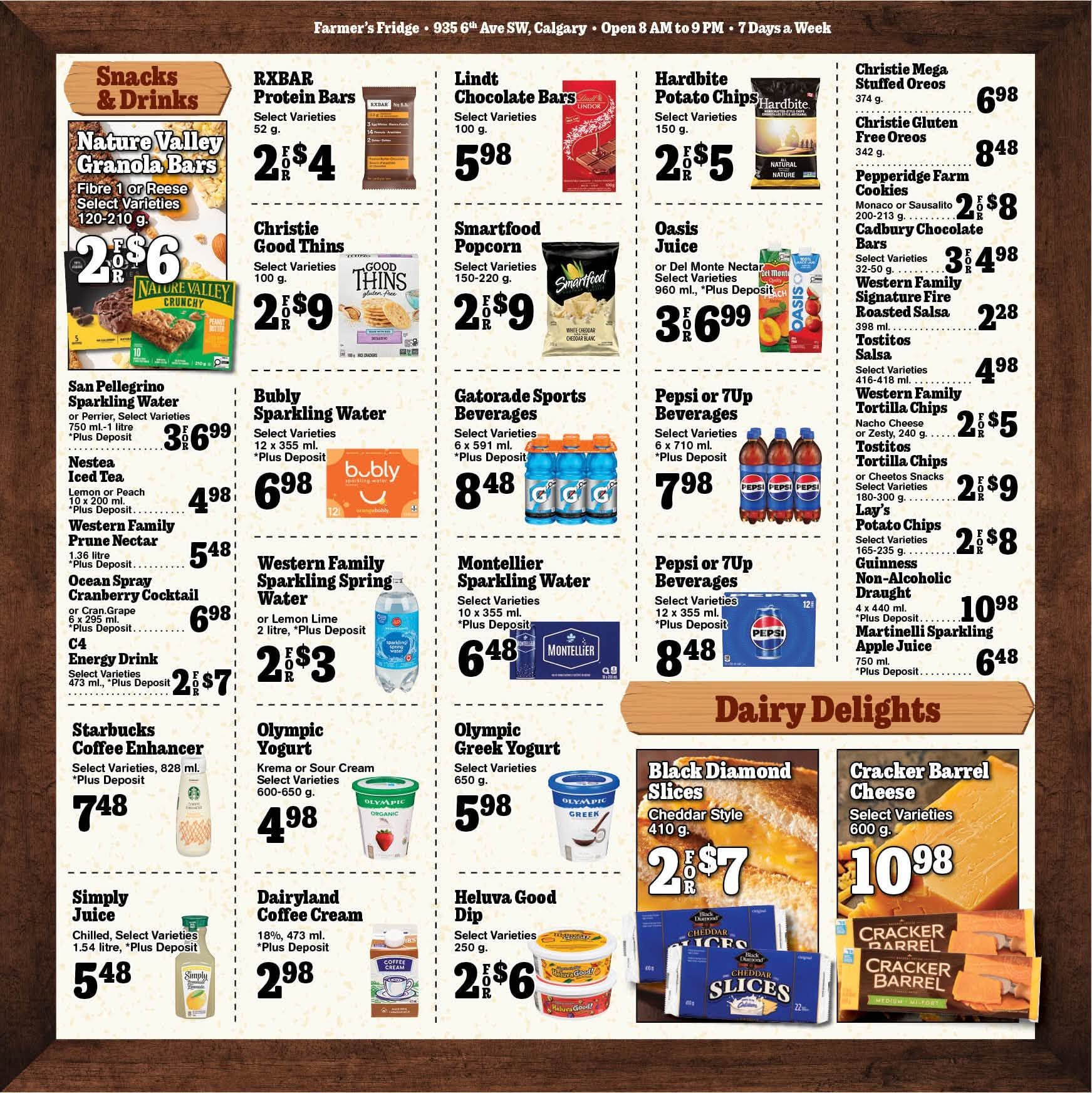 Farmer’s Fridge Flyer September 30 to October 6