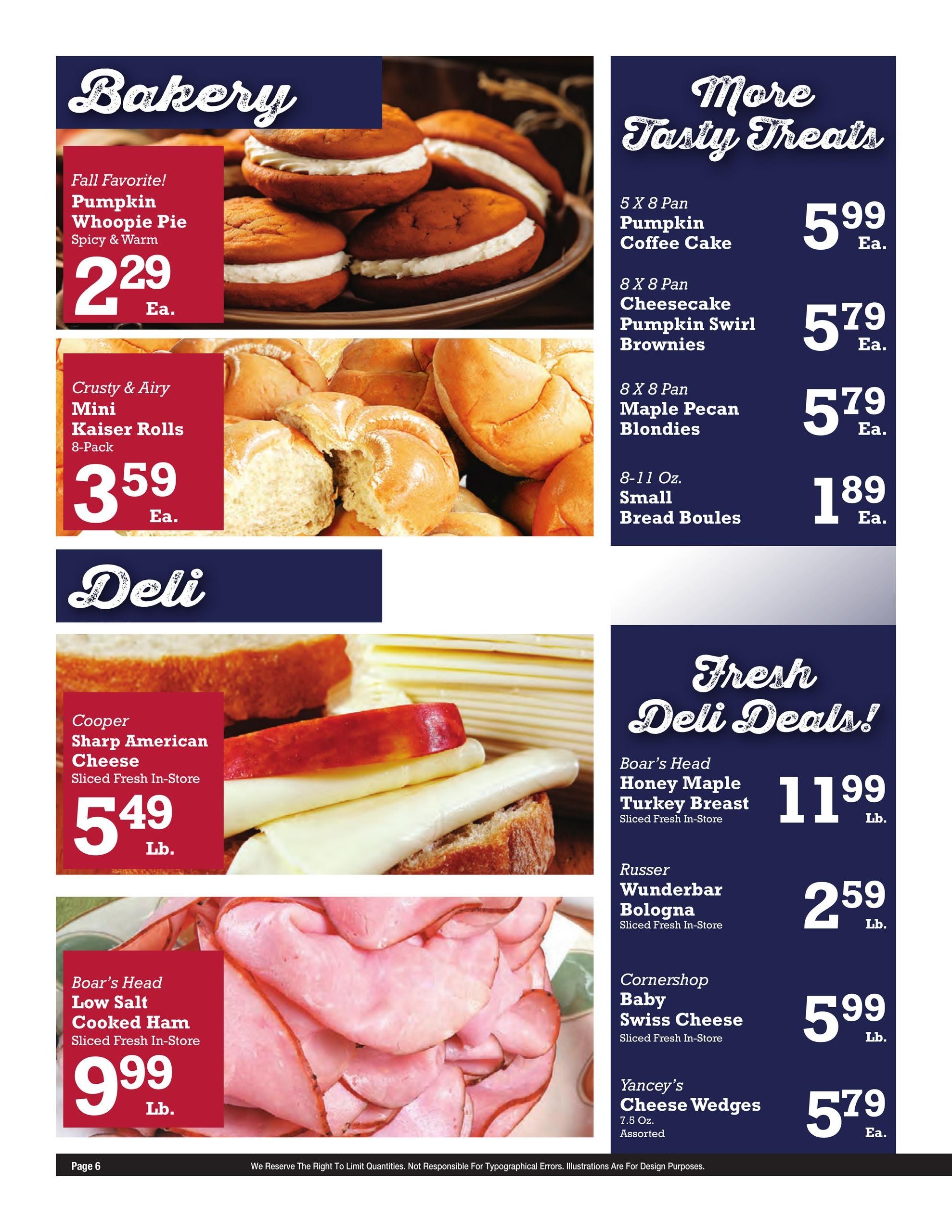 Foster's Super Market (Athol Area, MA) Weekly Ad September 28 - October 3, 2026