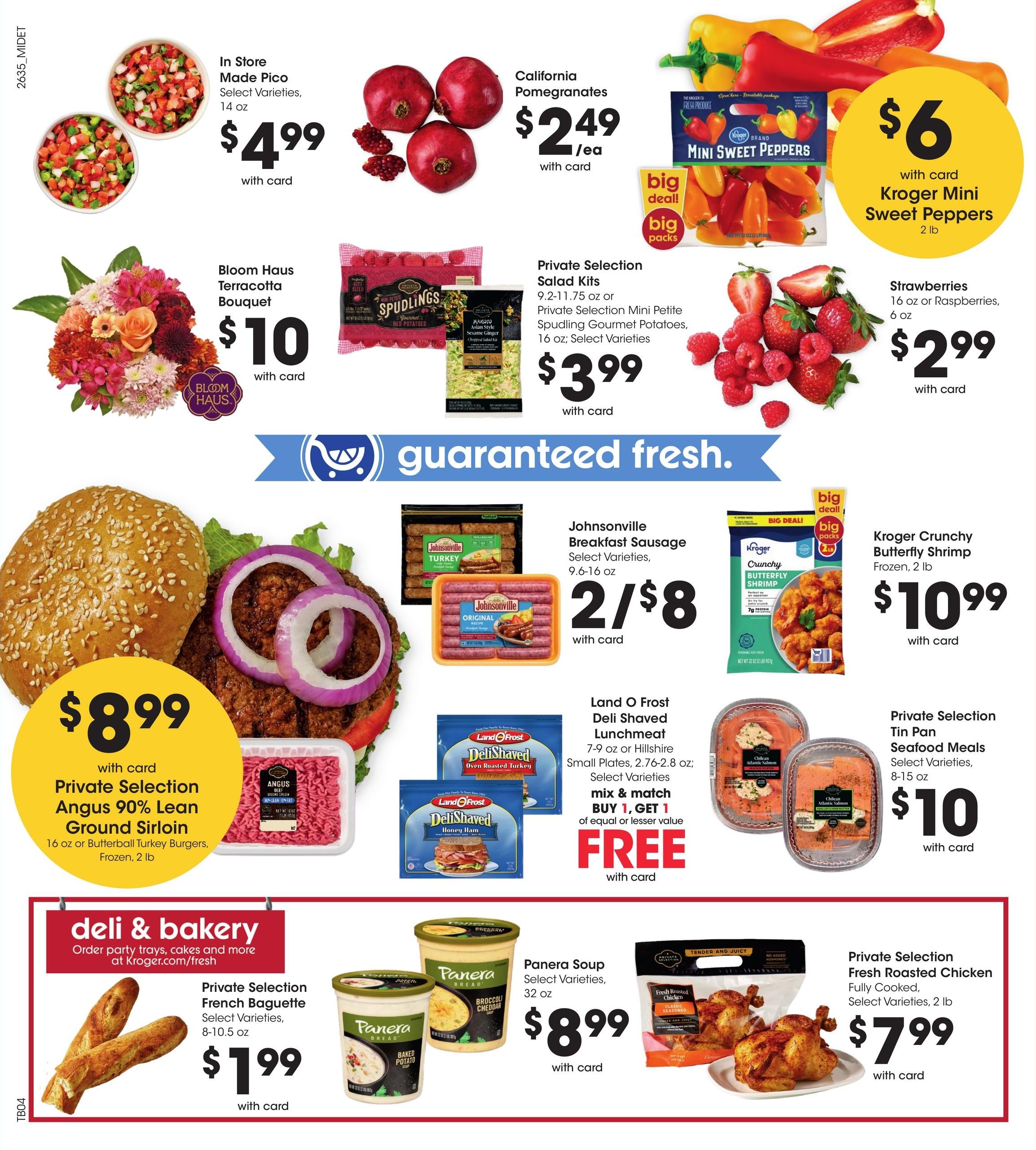 Kroger (Ann Arbor Area, MI) Weekly Ad September 30 - October 6, 2026