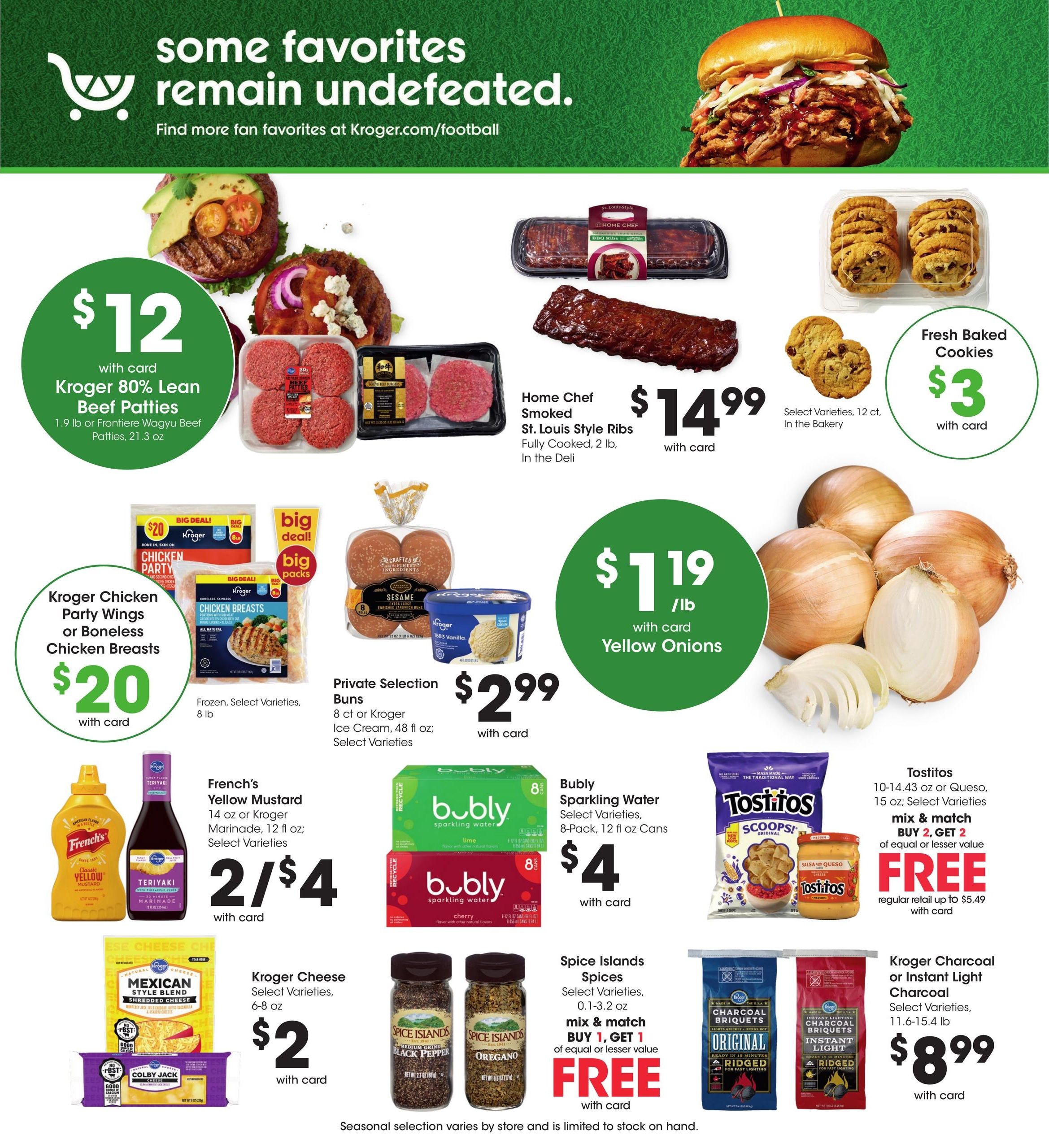 Kroger (Ann Arbor Area, MI) Weekly Ad September 30 - October 6, 2026