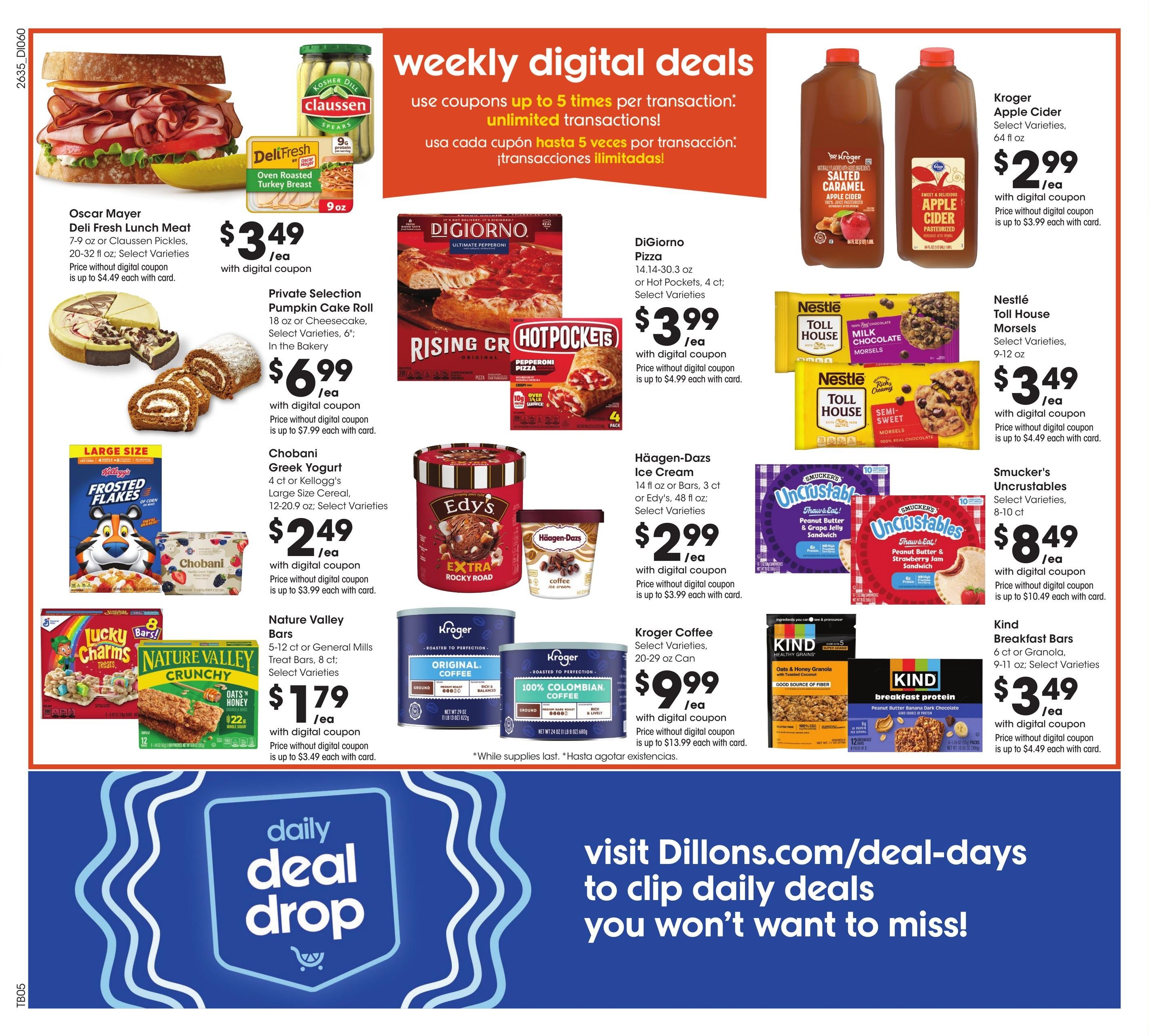 Dillons (Lakin Area, KS) Weekly Ad September 30 - October 6, 2026