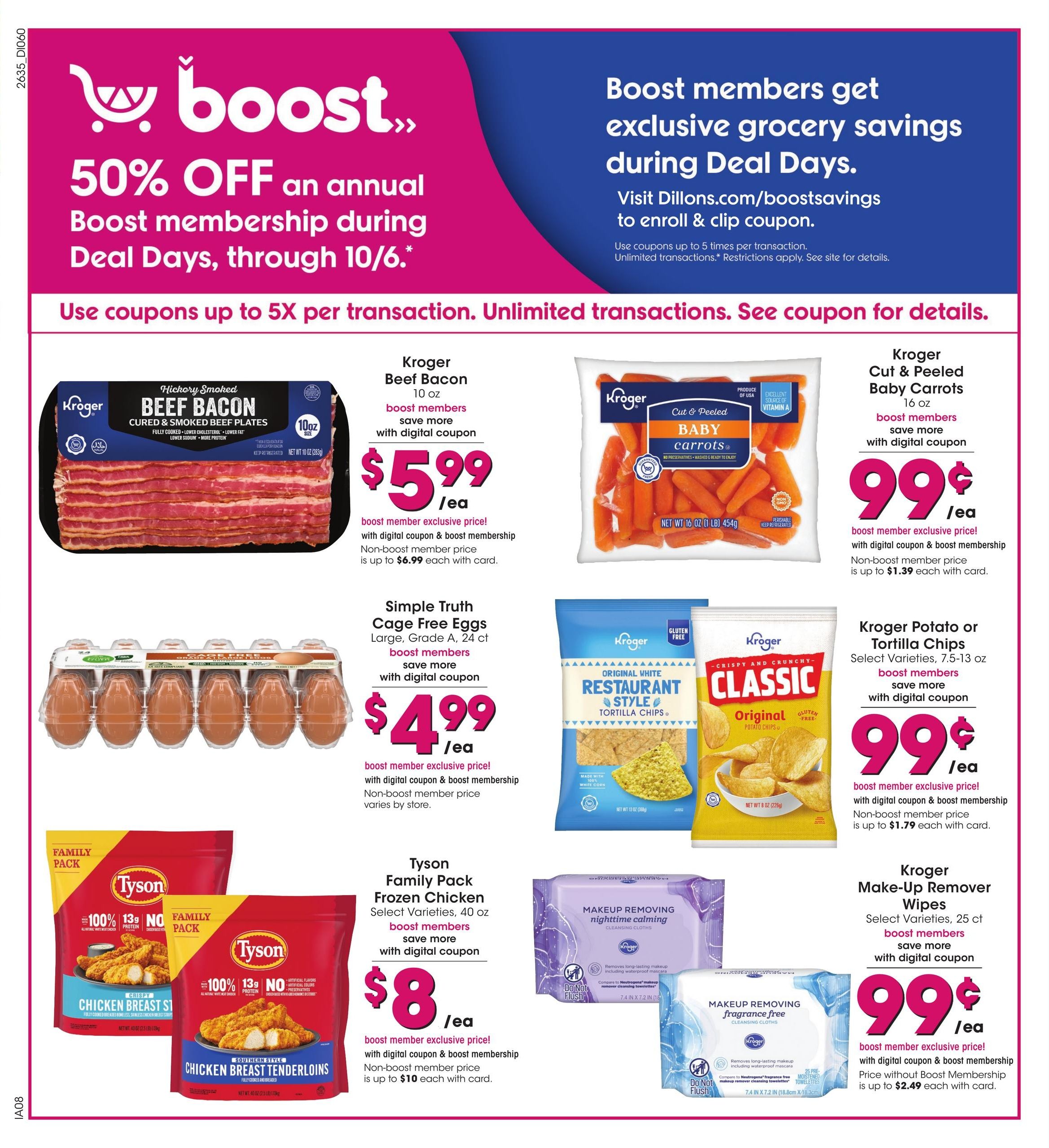 Dillons (Lakin Area, KS) Weekly Ad September 30 - October 6, 2026