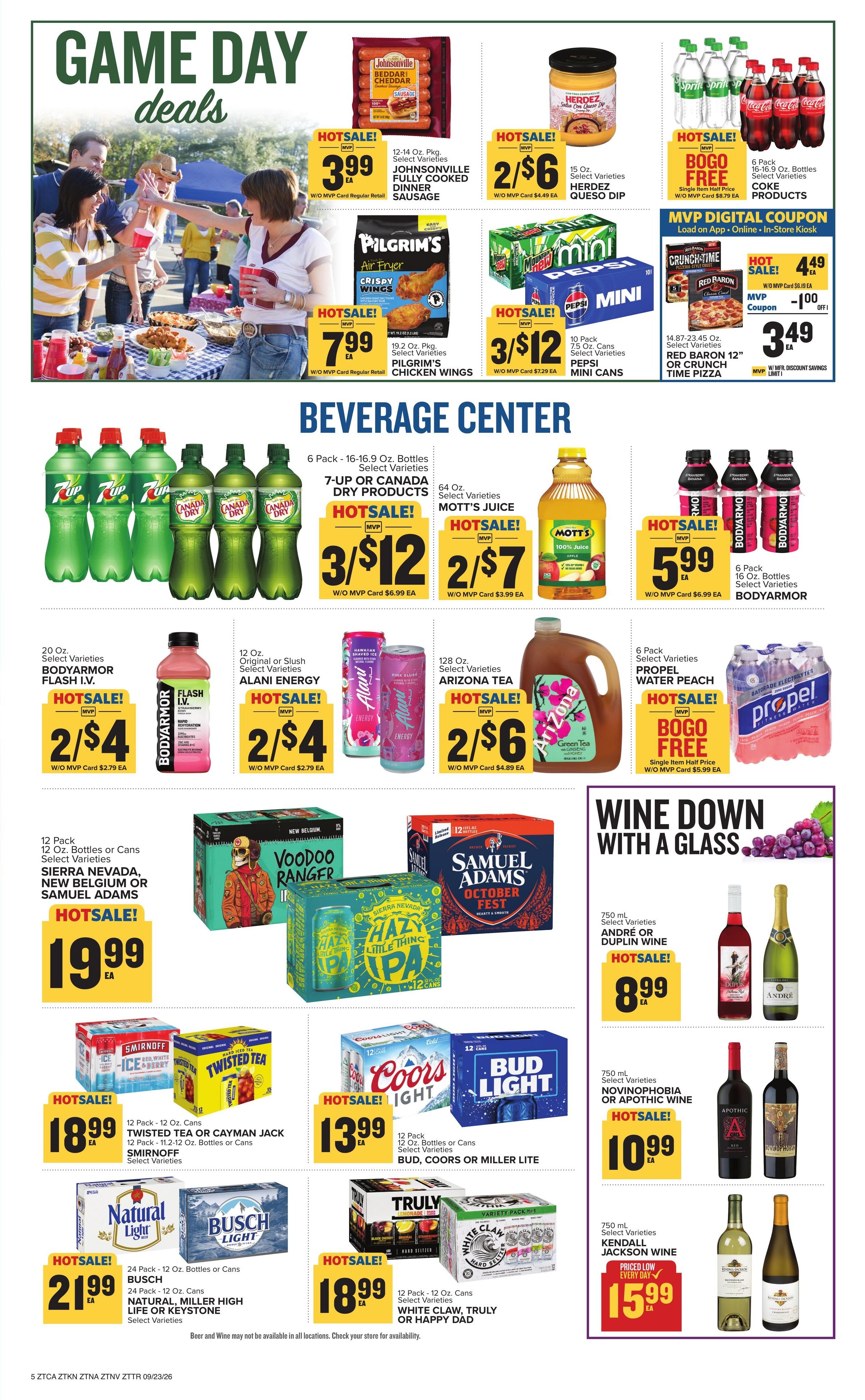 Food Lion (Hazel Green Area, AL) Weekly Ad September 23 - 29, 2026