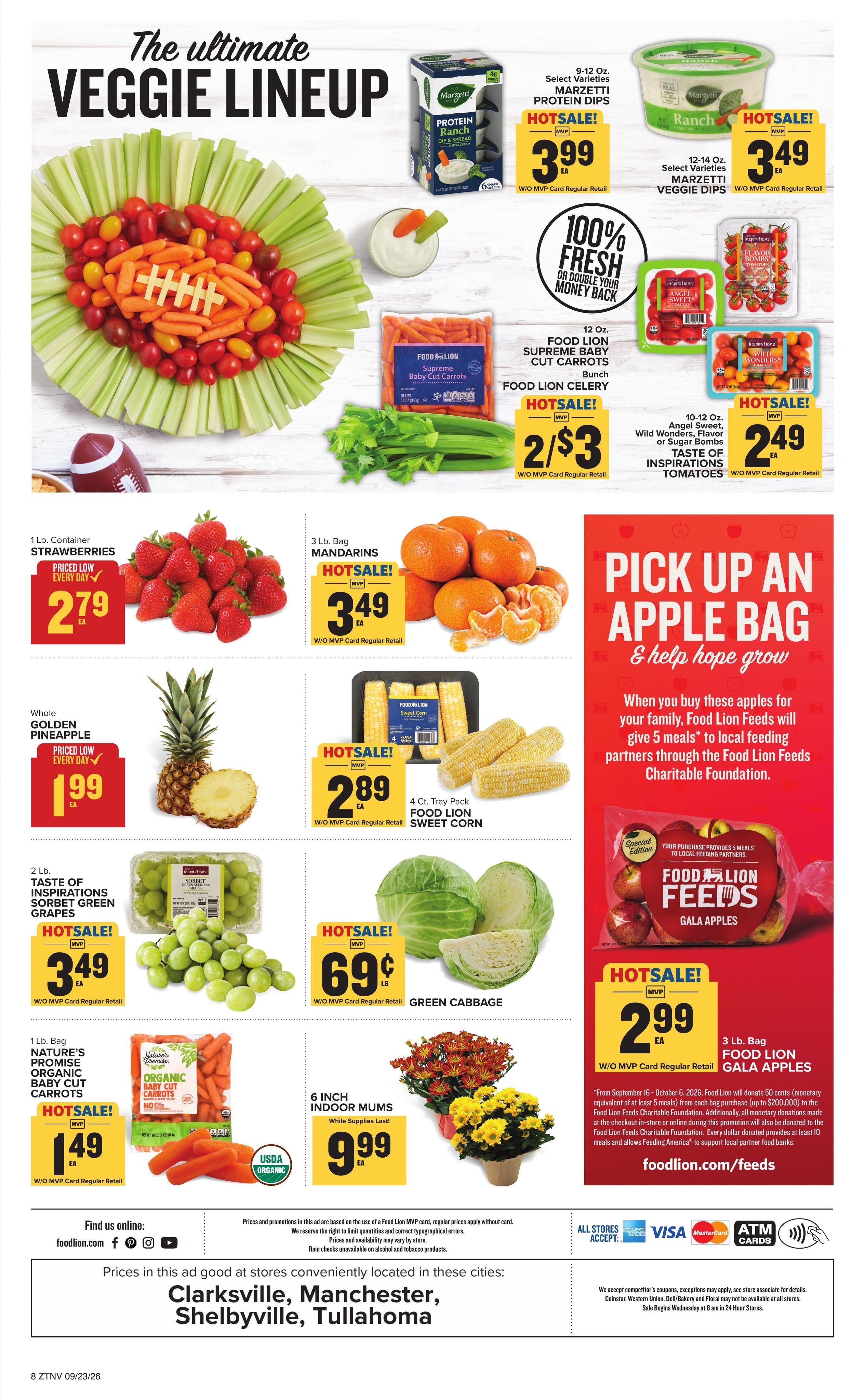 Food Lion (Hazel Green Area, AL) Weekly Ad September 23 - 29, 2026