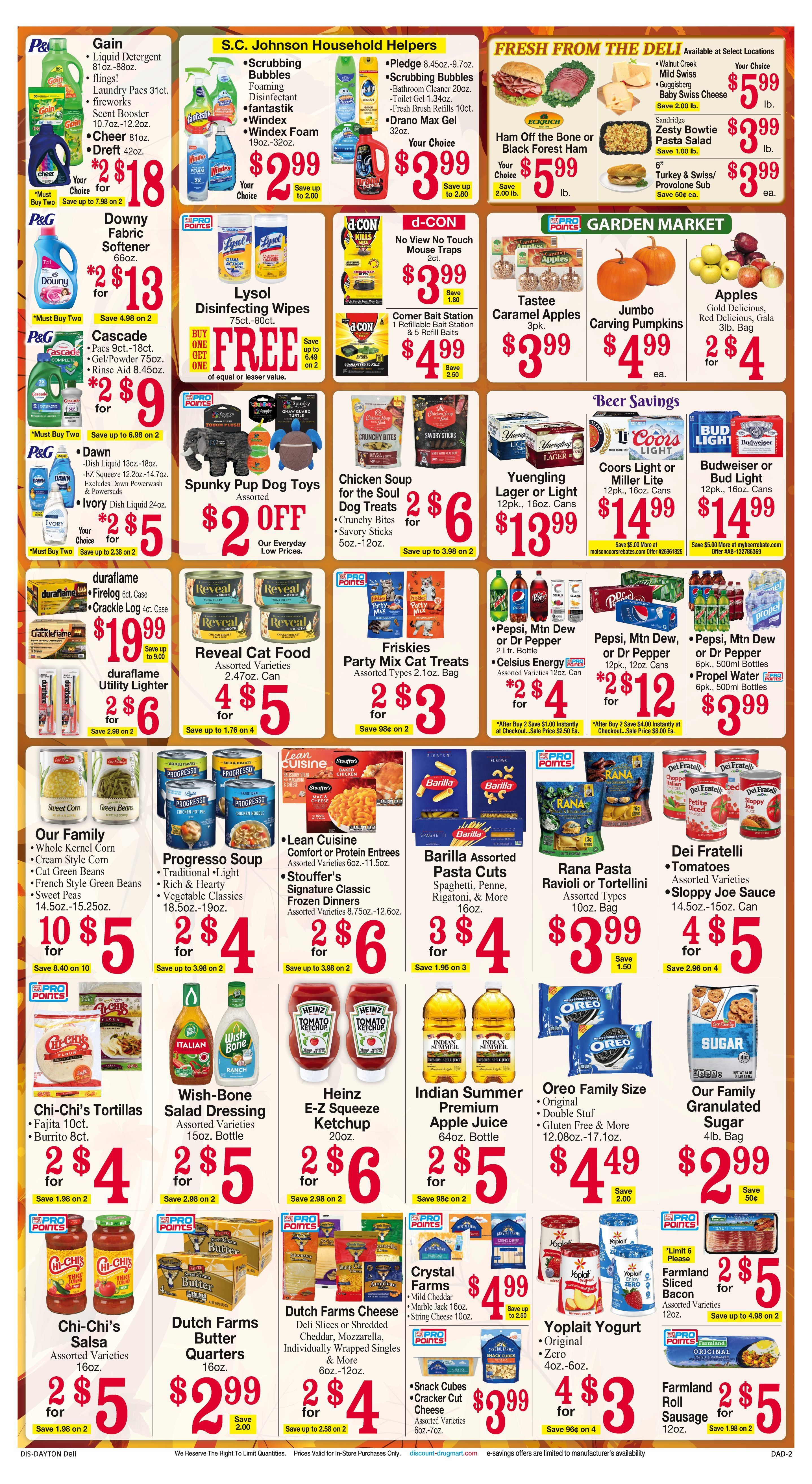 Discount Drug Mart (Ohio) Weekly Ad October 7 - 13, 2026