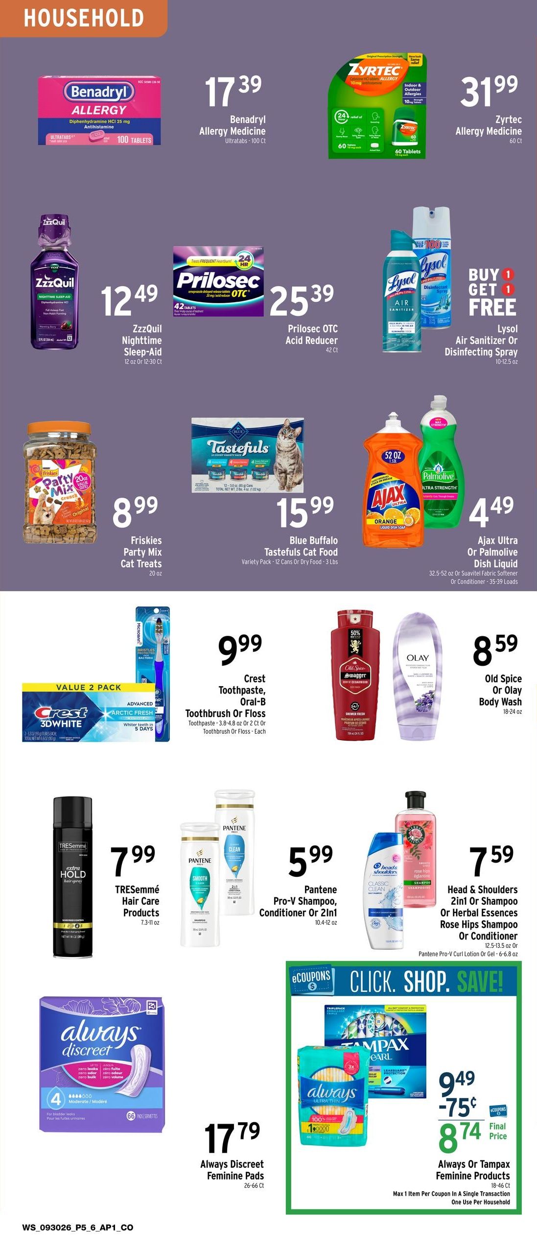 Brookshire's Websaver Weekly Ad September 30 - October 6, 2026