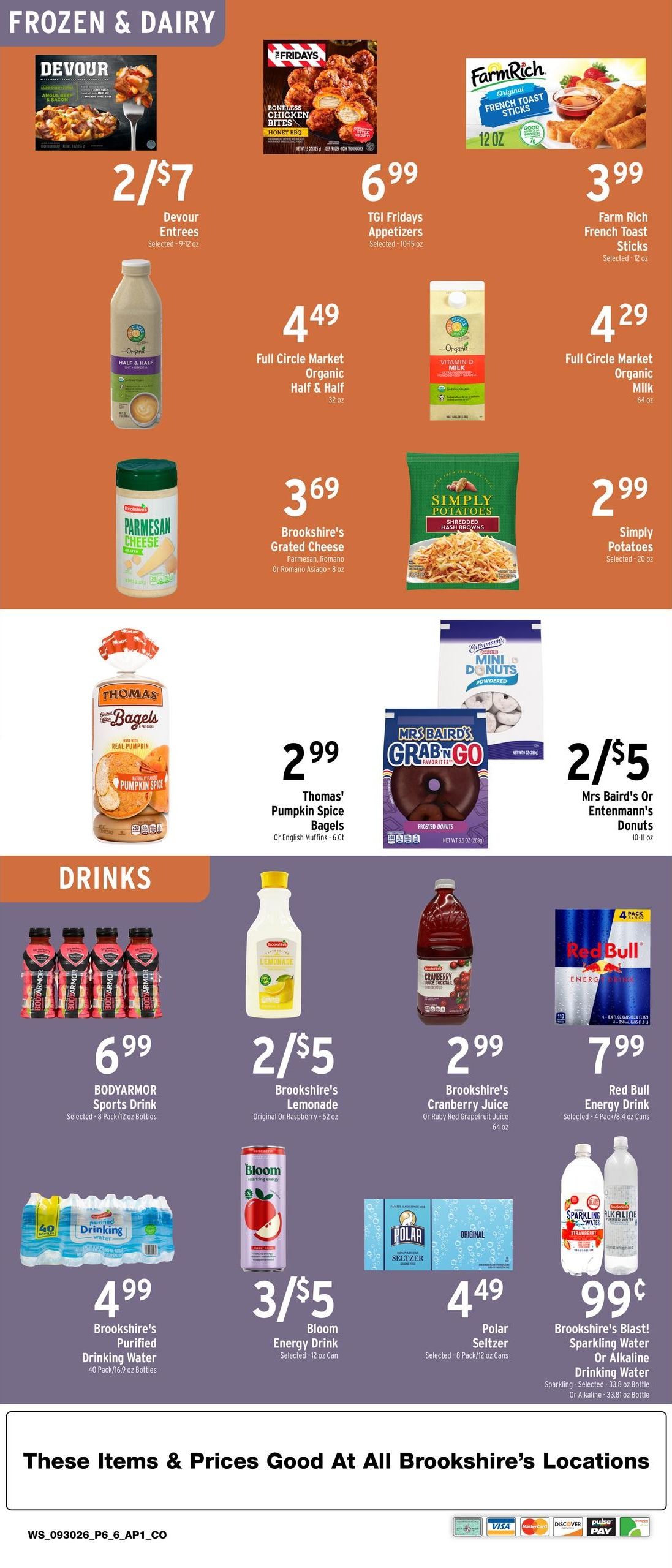 Brookshire's Websaver Weekly Ad September 30 - October 6, 2026