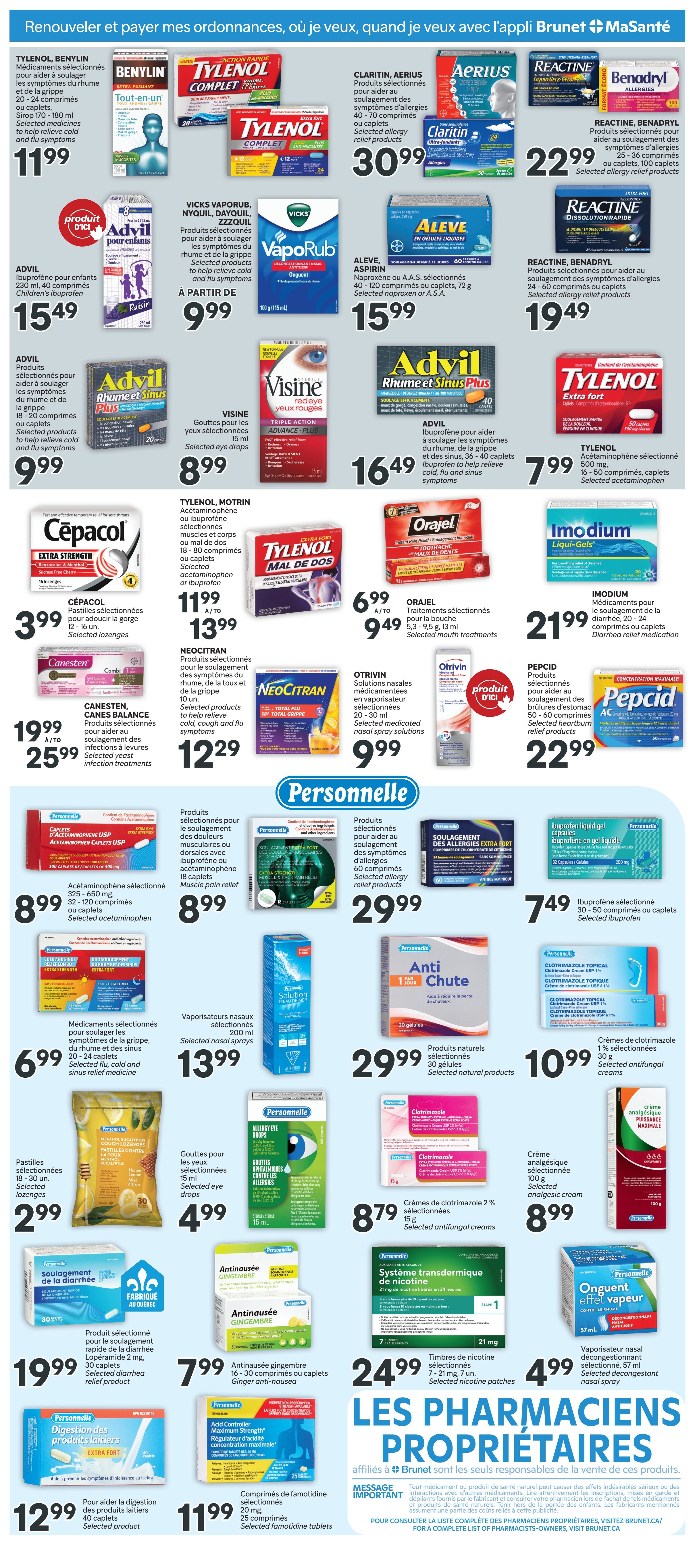 Brunet Flyer October 1 to 7