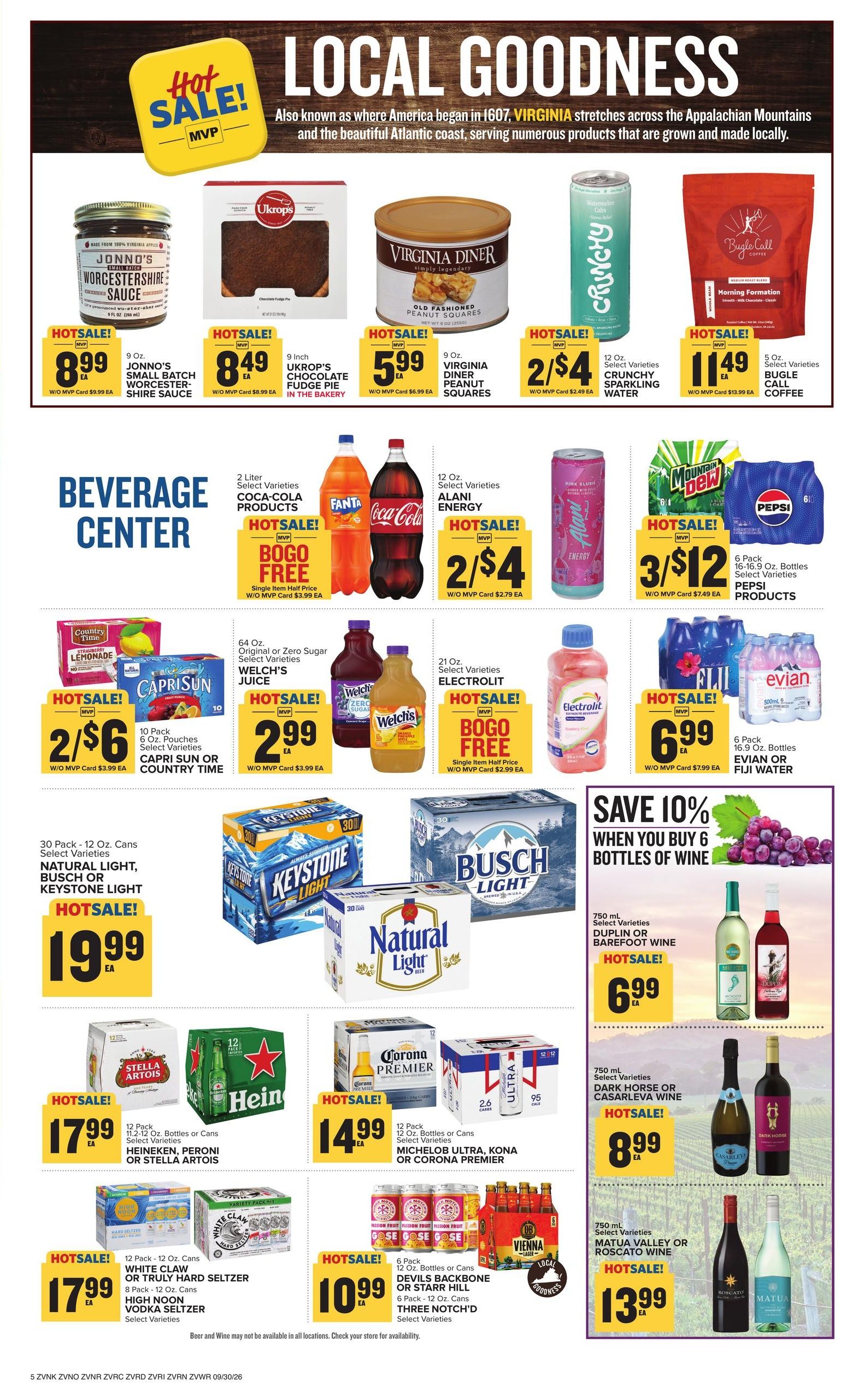 Food Lion (Lignum Area, VA) Weekly Ad September 30 - October 6, 2026