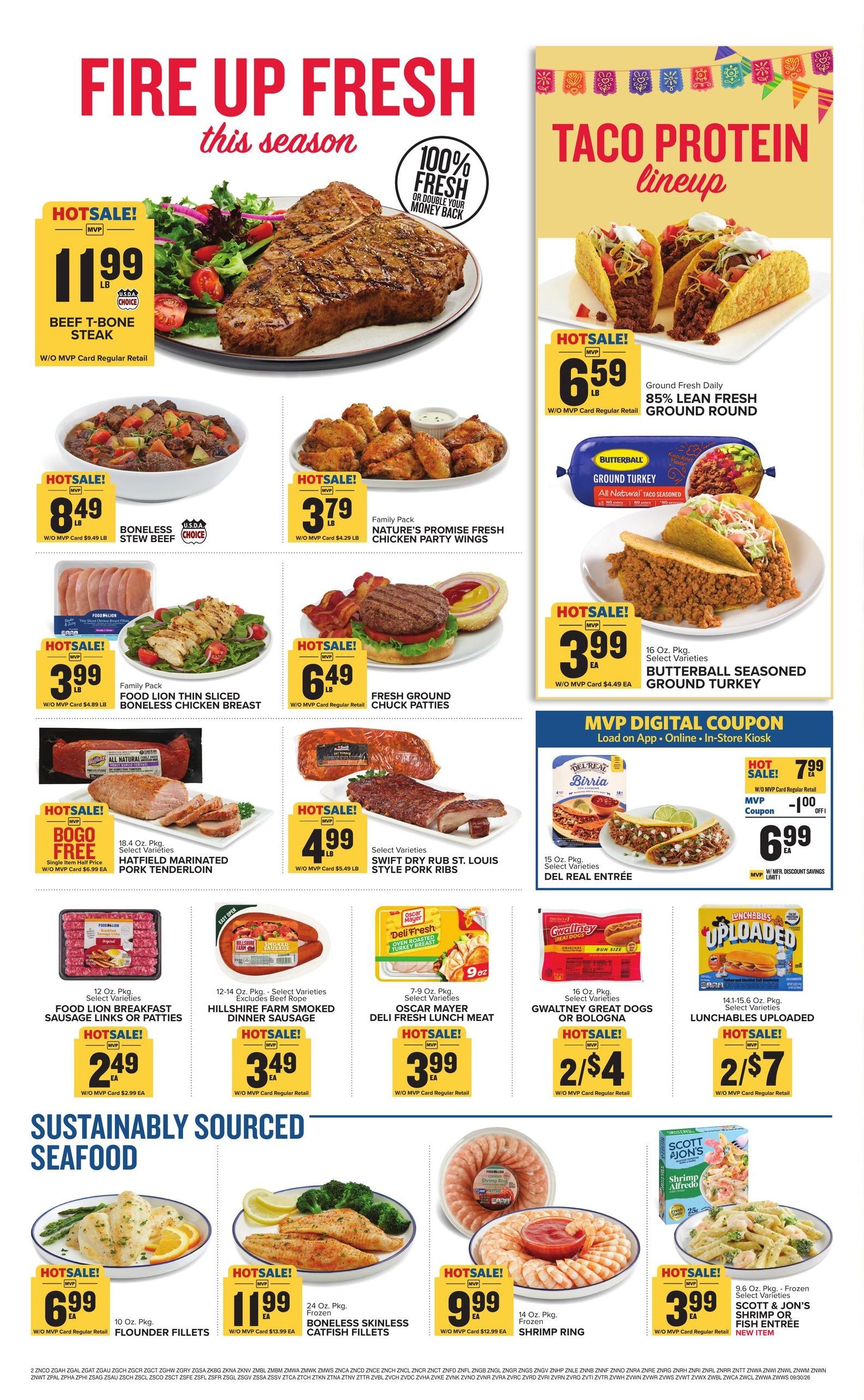 Food Lion (Lignum Area, VA) Weekly Ad September 30 - October 6, 2026