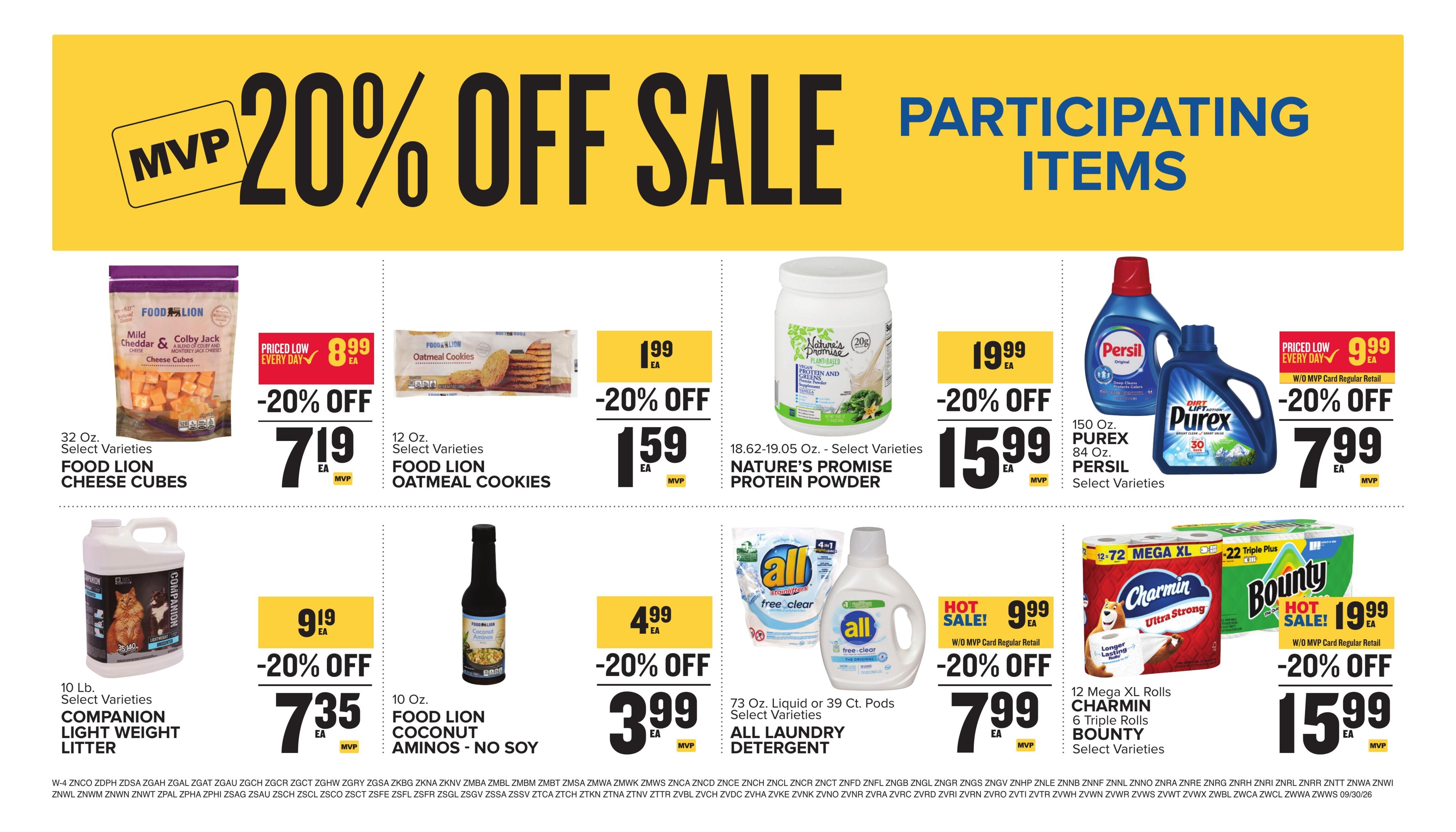 Food Lion (Salisbury Area, MD) Weekly Ad September 30 - October 6, 2026