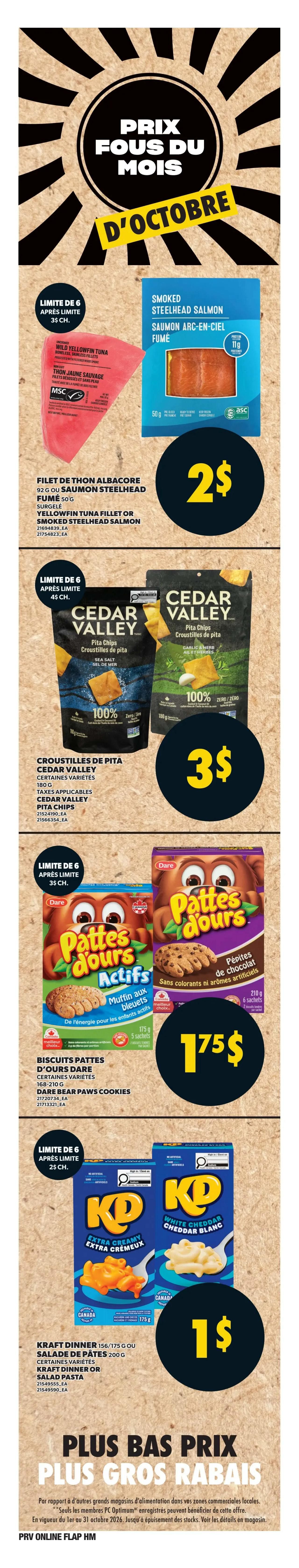 Provigo Flyer October 1 to 7