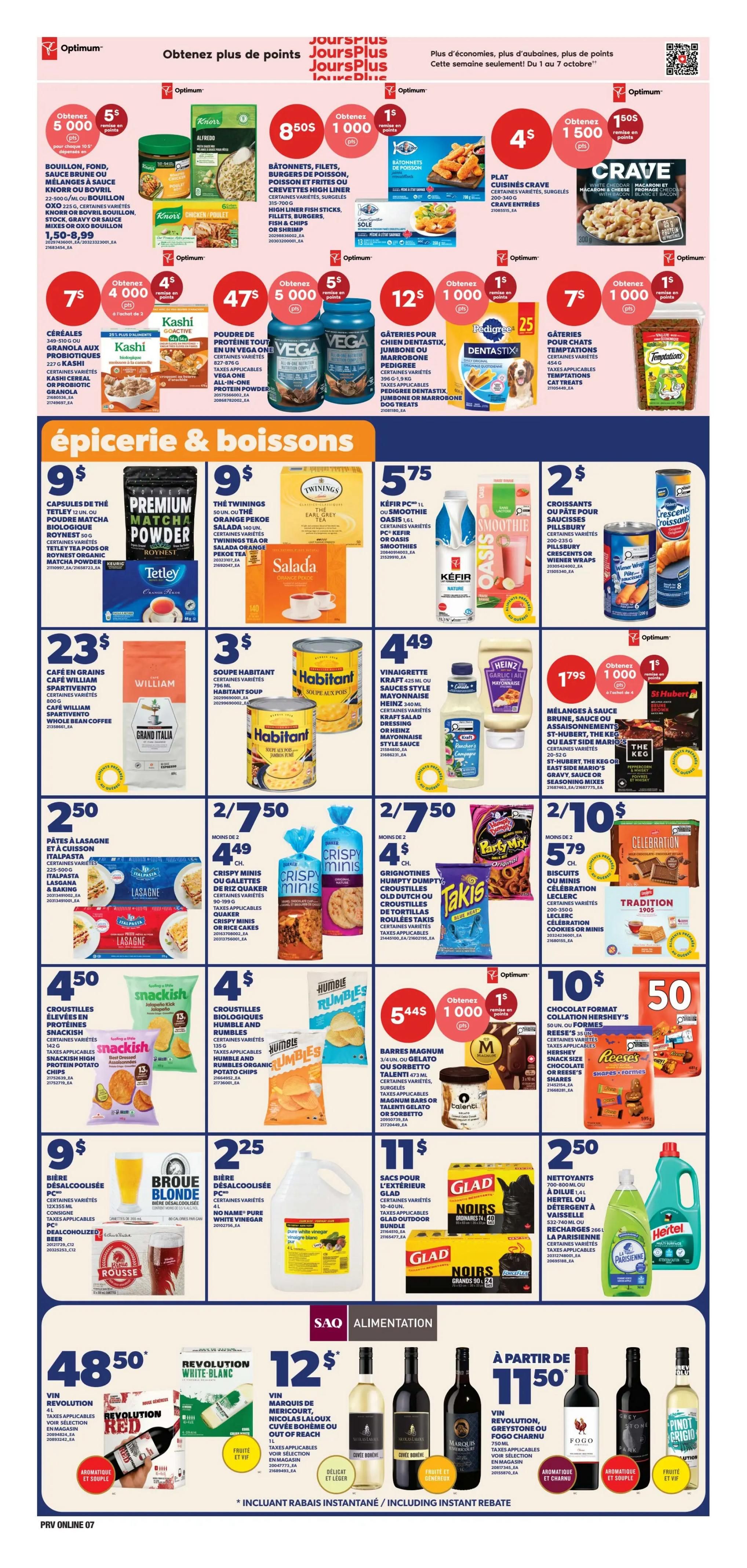 Provigo Flyer October 1 to 7