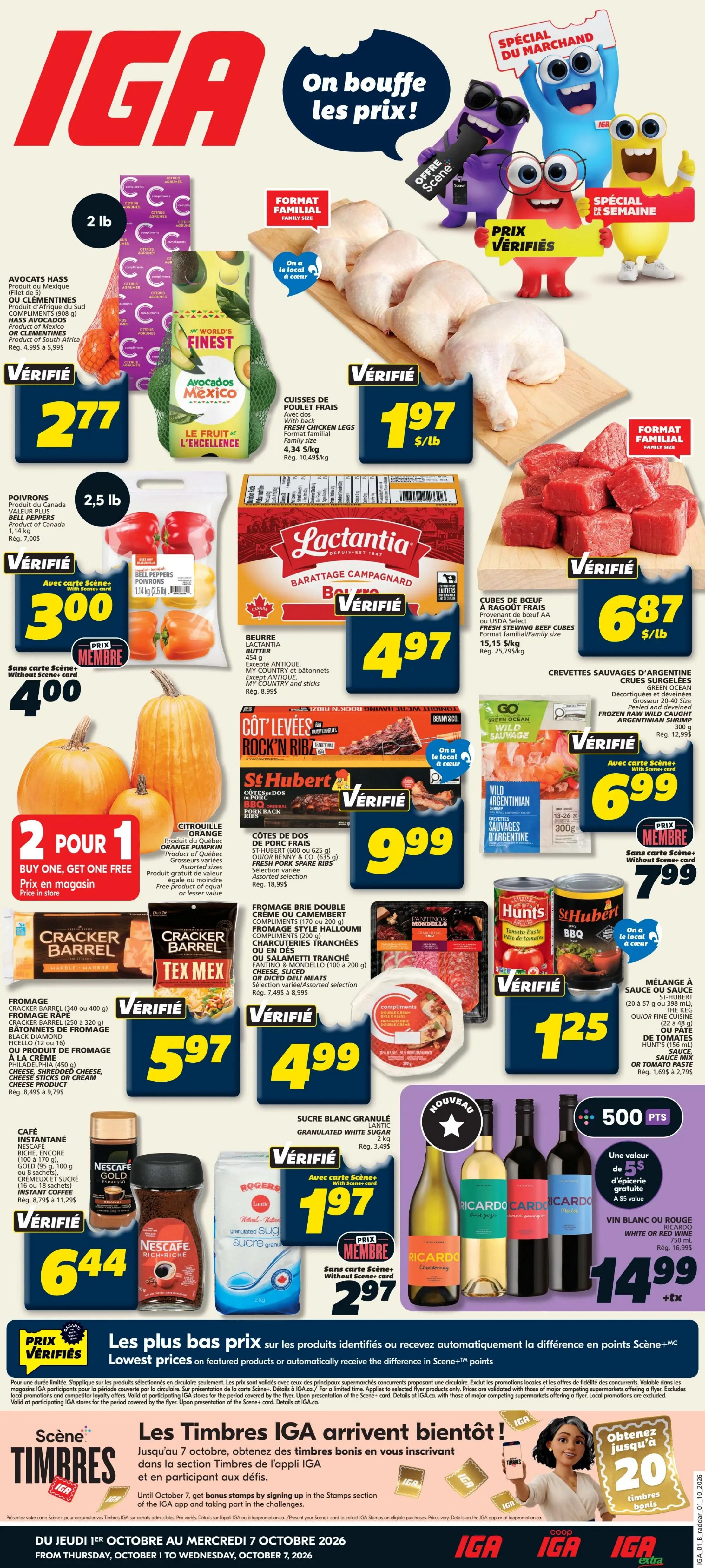 IGA (QC) Flyer October 1 to 7