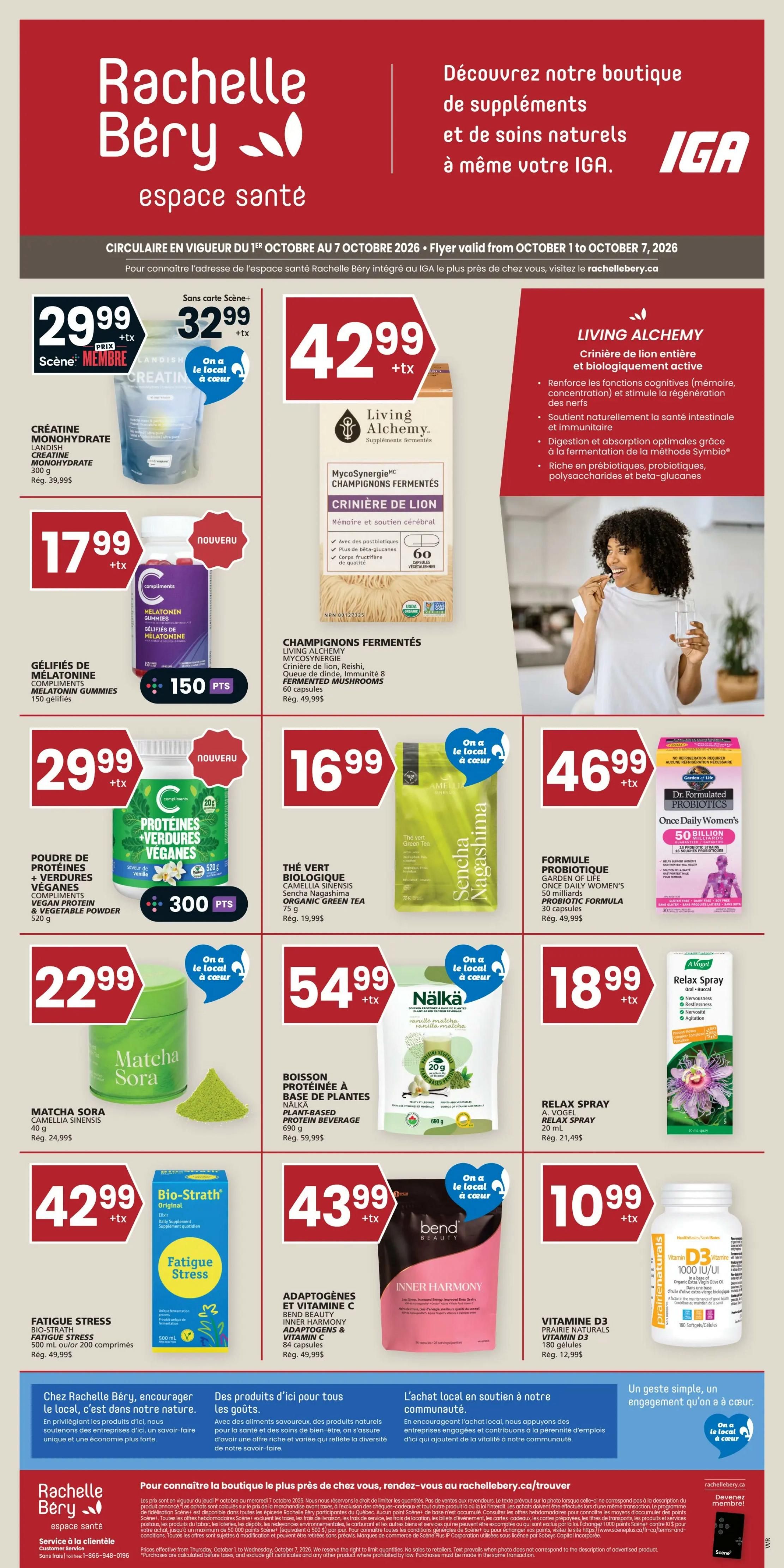 IGA (QC) Flyer October 1 to 7