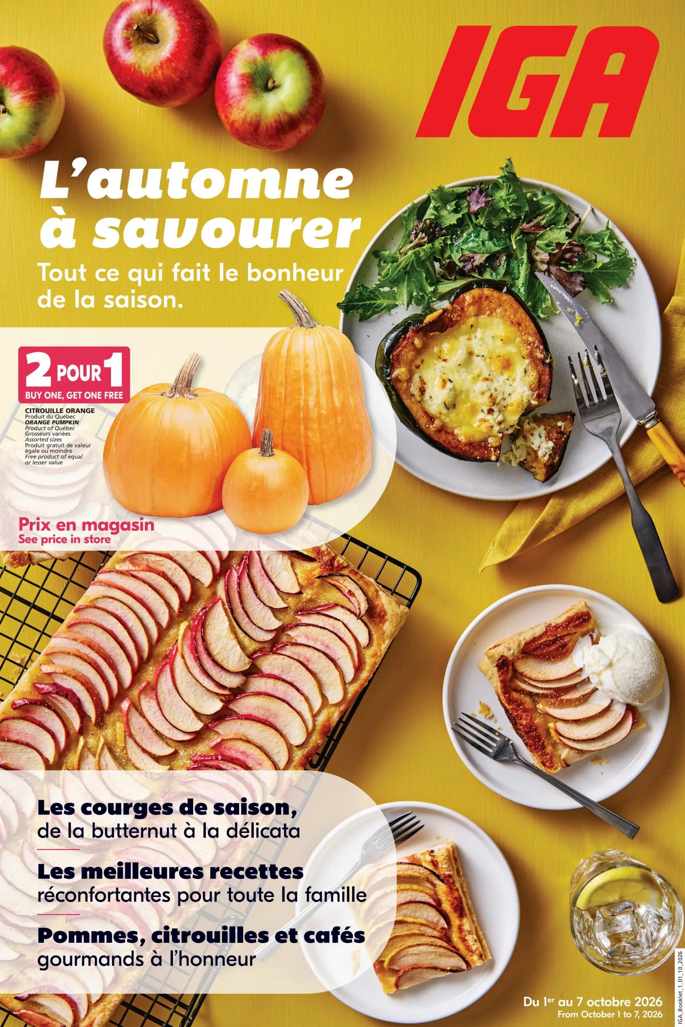 IGA (QC) Flyer October 1 to 7