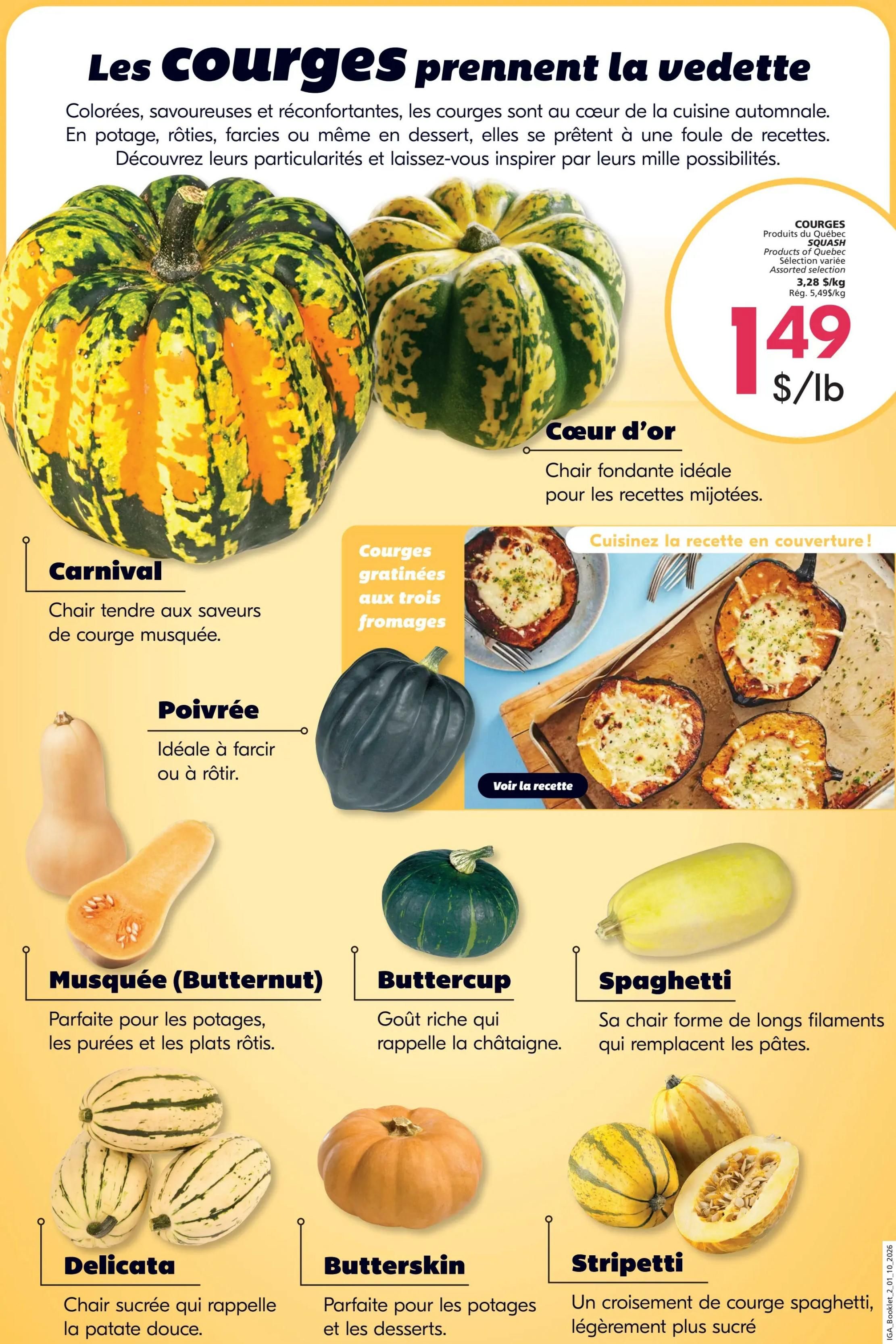 IGA (QC) Flyer October 1 to 7