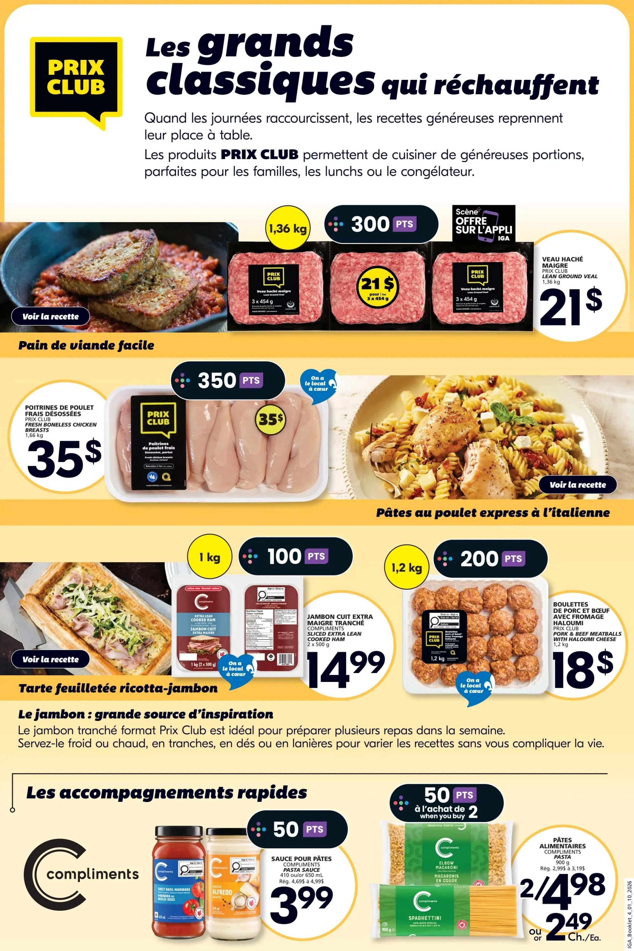 IGA (QC) Flyer October 1 to 7