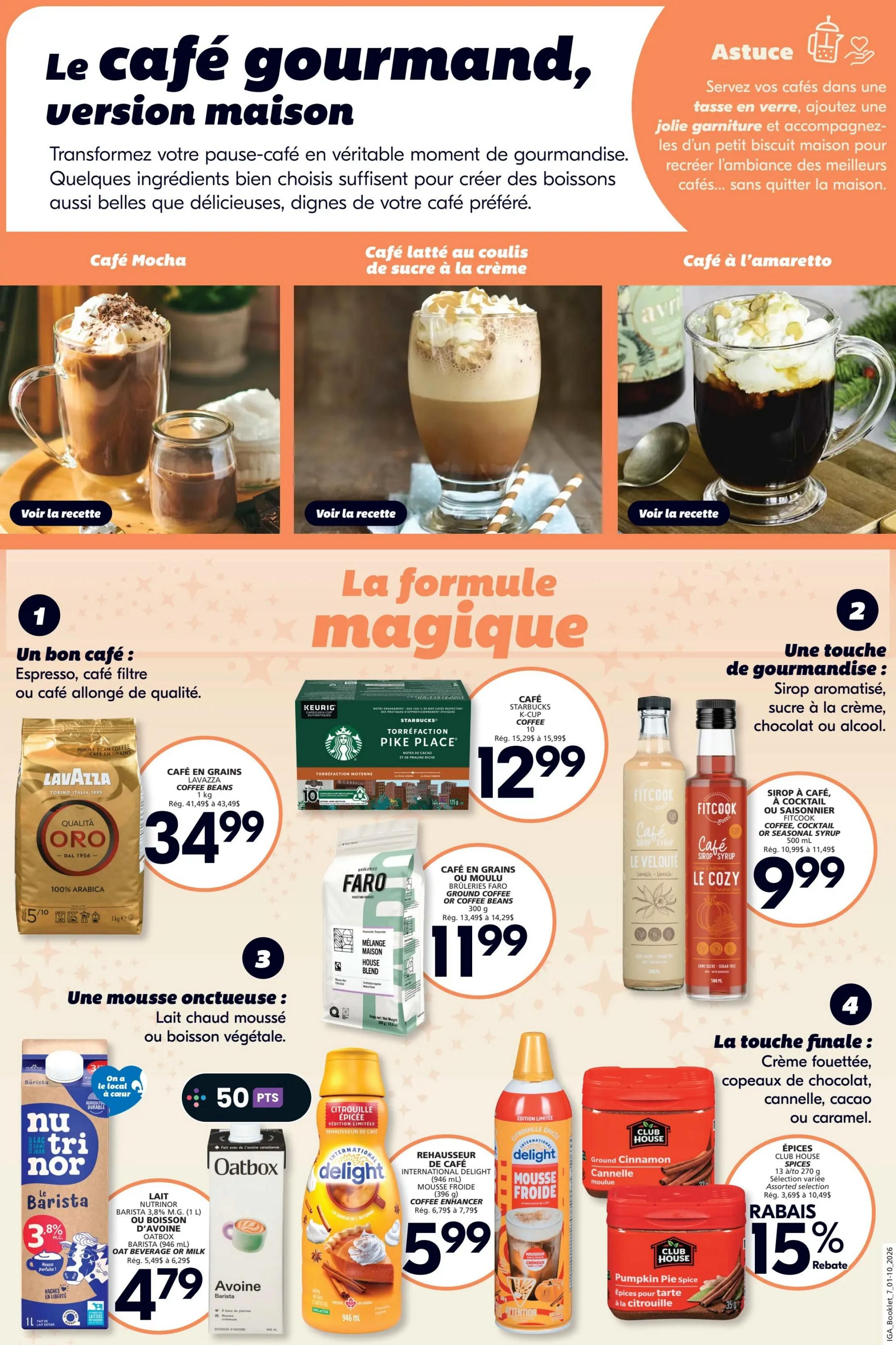 IGA (QC) Flyer October 1 to 7