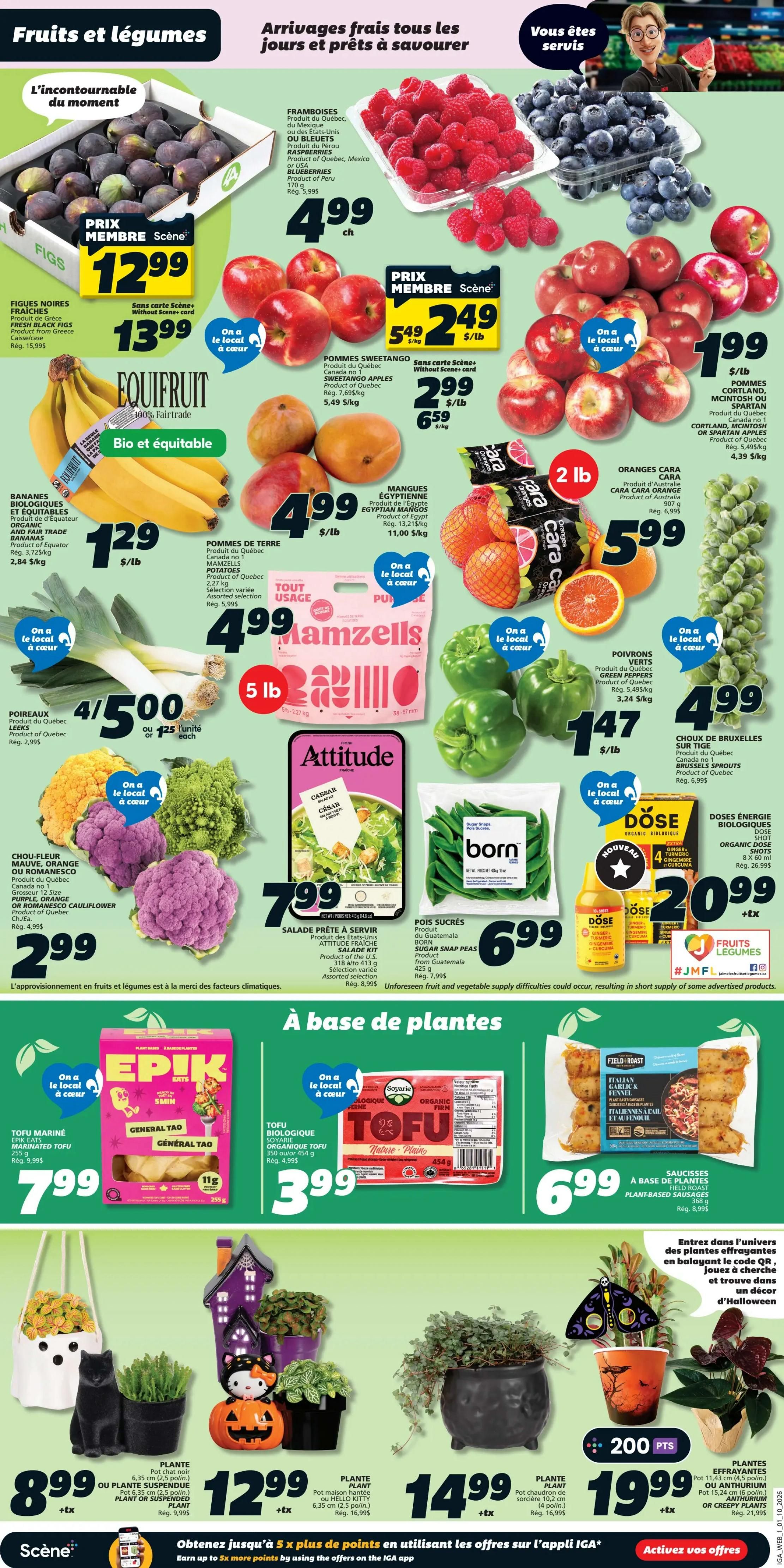 IGA (QC) Flyer October 1 to 7