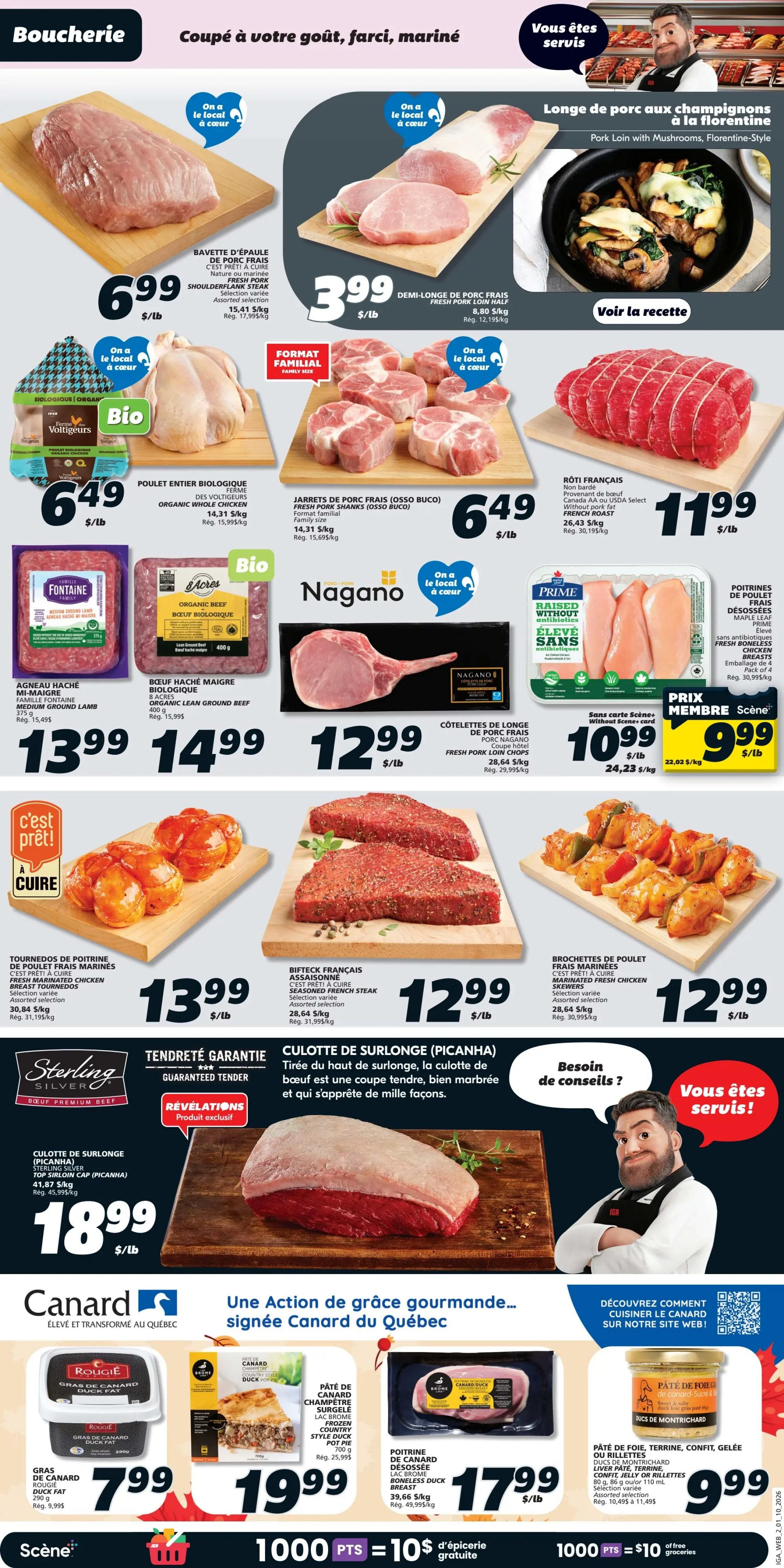 IGA (QC) Flyer October 1 to 7