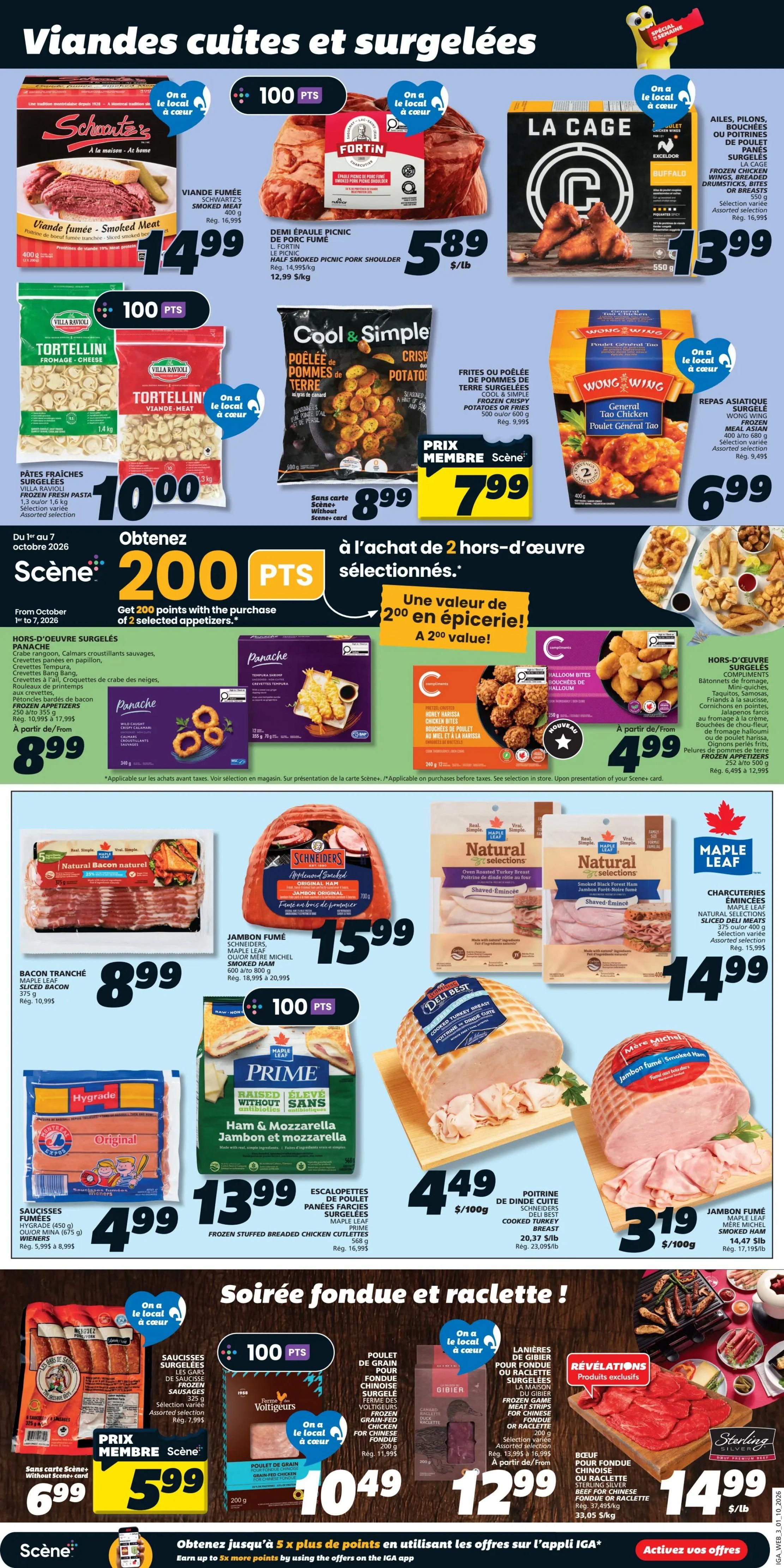 IGA (QC) Flyer October 1 to 7