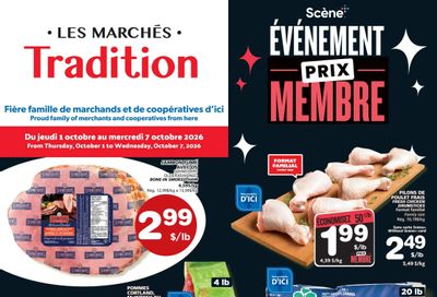 Marche Tradition (QC) Flyer October 1 to 7