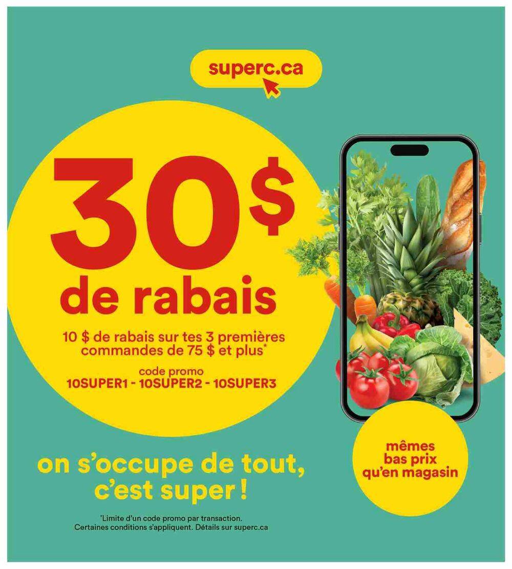 Super C Flyer October 1 to 7