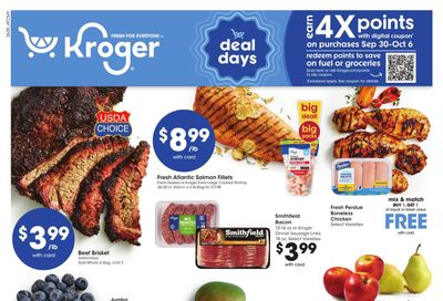 Kroger (Centre Area, AL) Weekly Ad September 30 - October 6, 2026