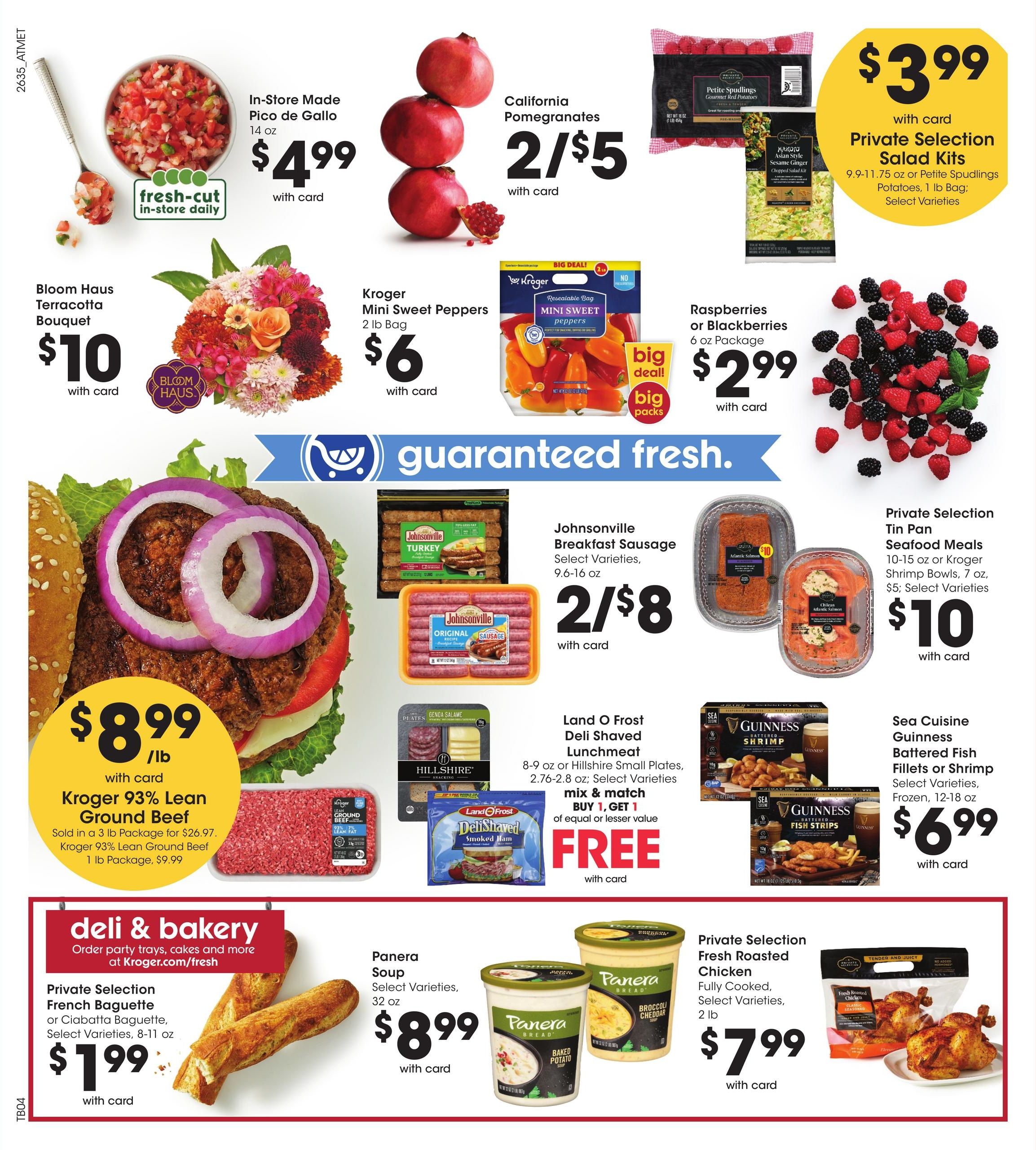 Kroger (Centre Area, AL) Weekly Ad September 30 - October 6, 2026