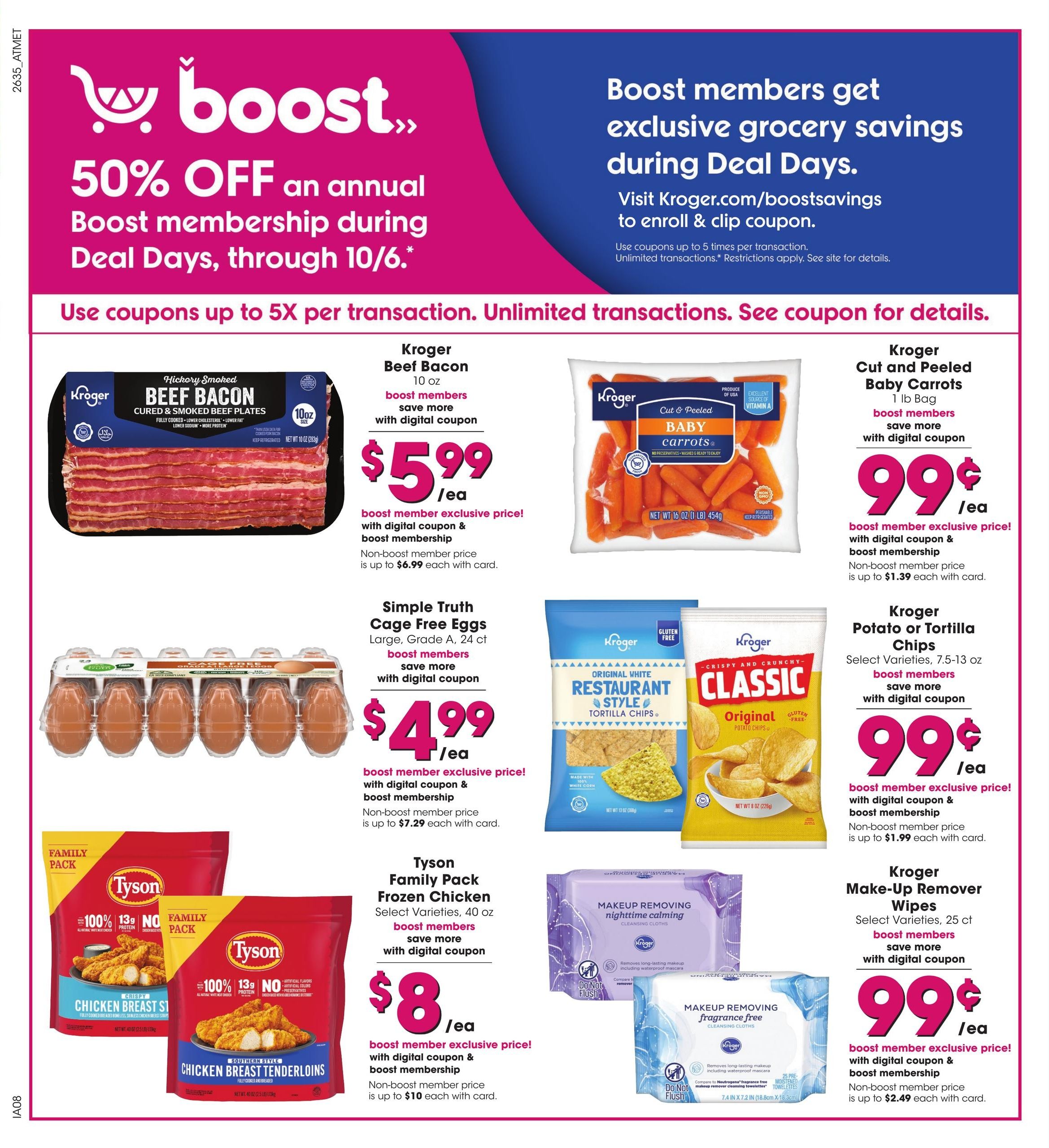 Kroger (Centre Area, AL) Weekly Ad September 30 - October 6, 2026