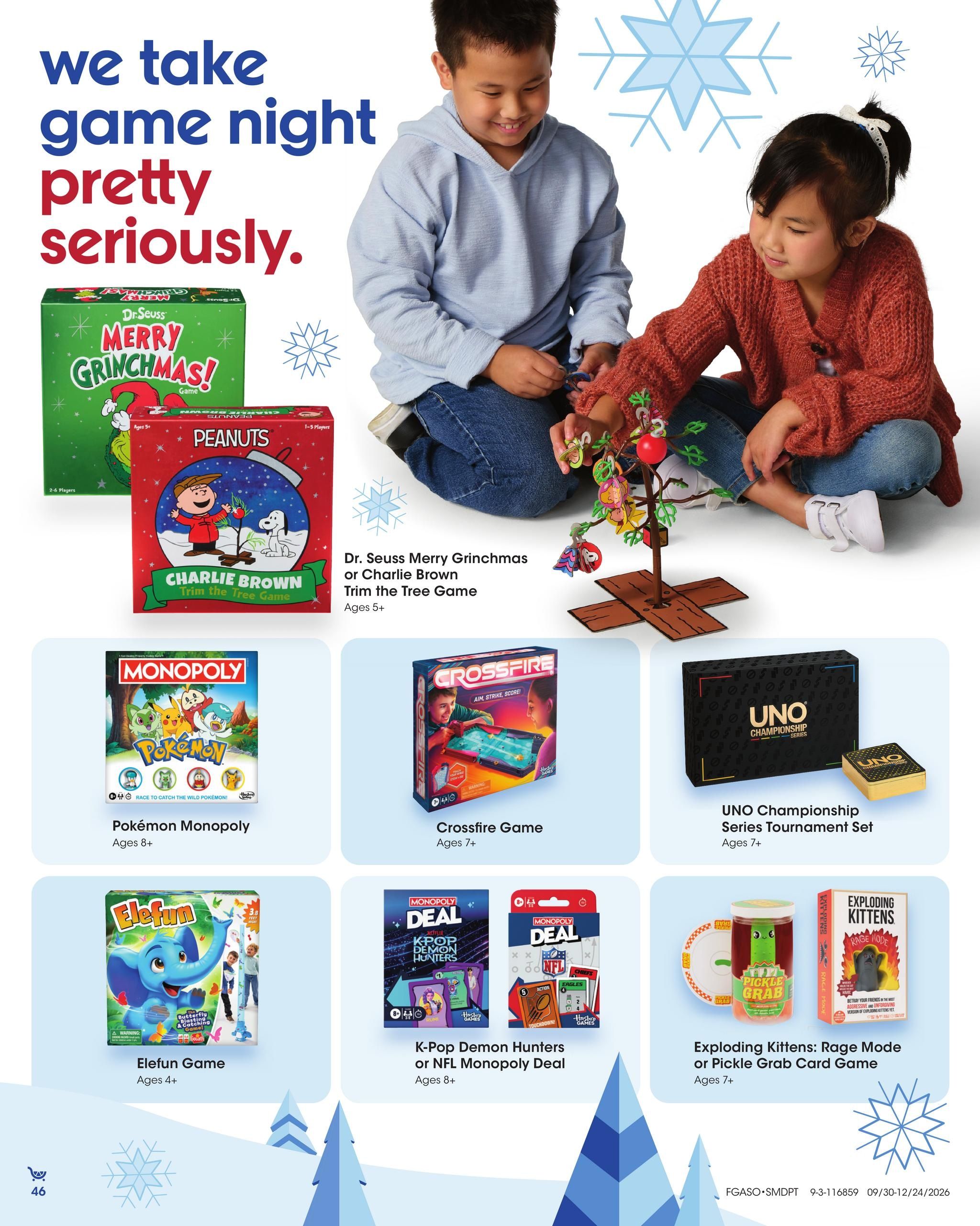 Fred Meyer Home & Apparel Weekly Ad September 30 - December 24, 2026