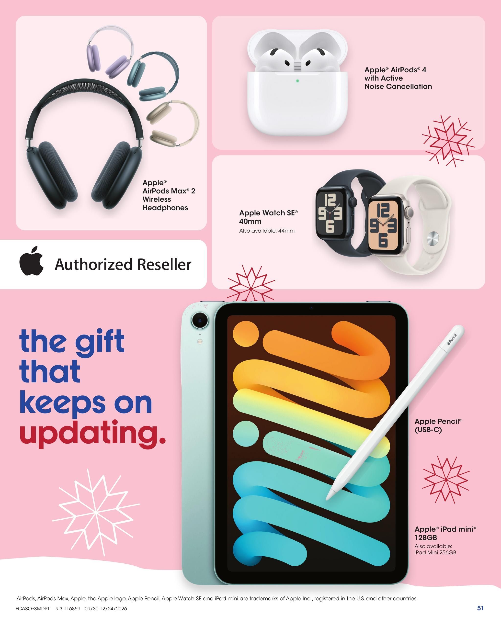 Fred Meyer Home & Apparel Weekly Ad September 30 - December 24, 2026