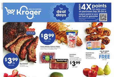 Kroger (Huntsville Area, AL) Weekly Ad September 30 - October 6, 2026