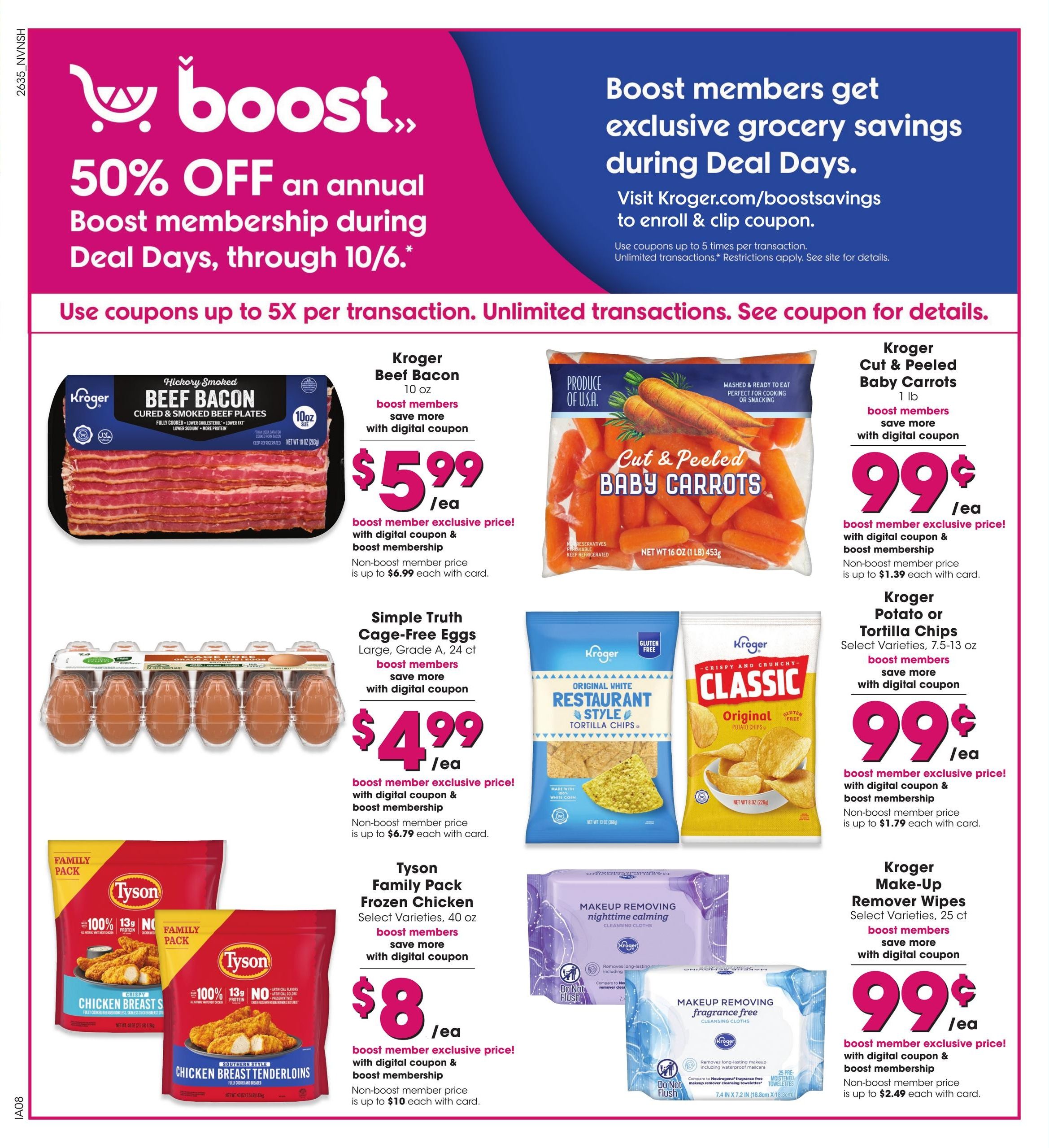 Kroger (Huntsville Area, AL) Weekly Ad September 30 - October 6, 2026