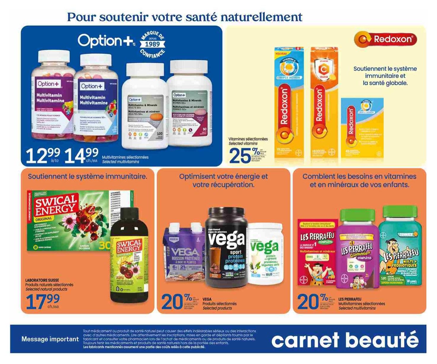 Uniprix Flyer October 1 to 7