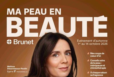Brunet Beauty Flyer October 1 to 14