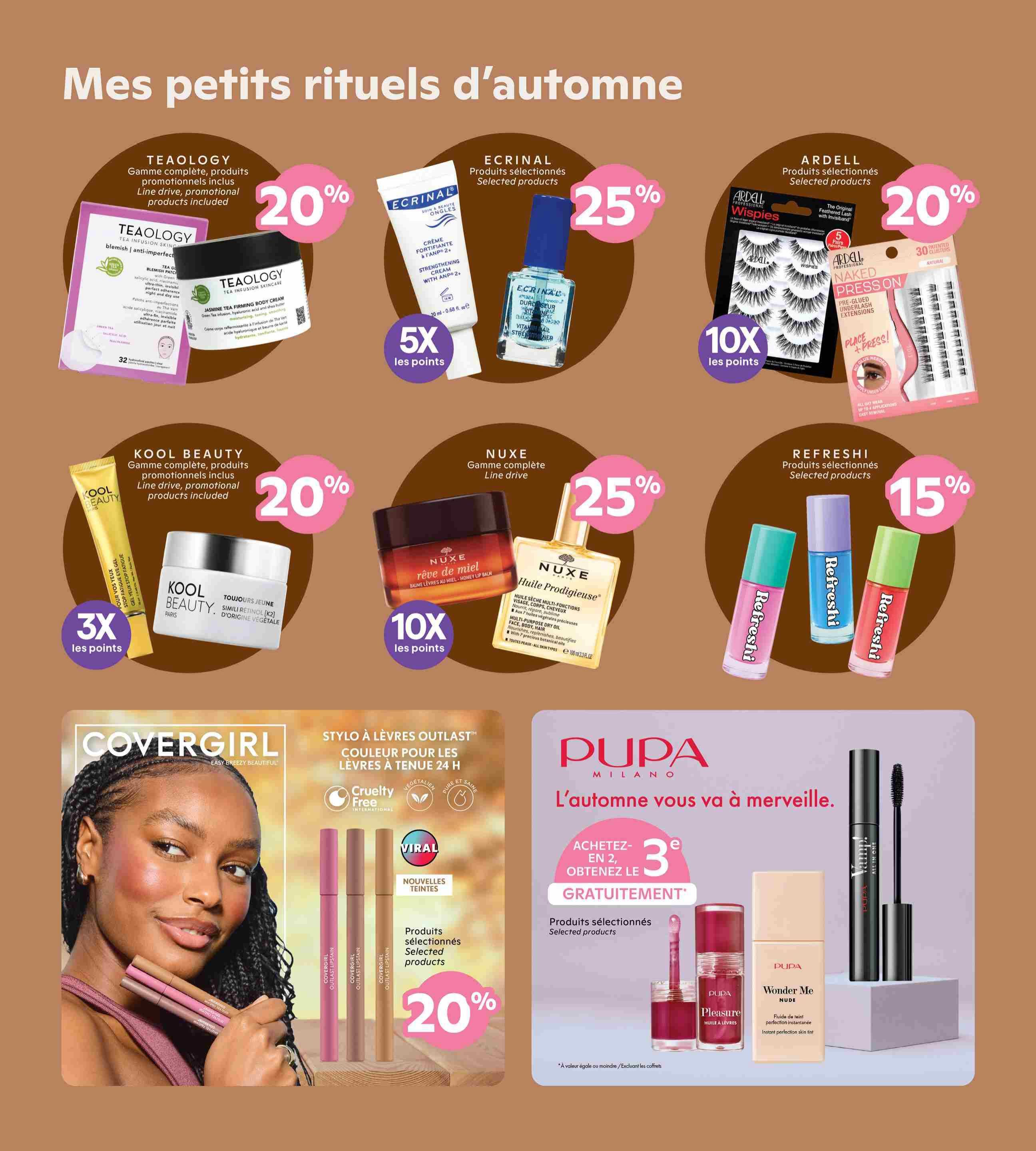 Brunet Beauty Flyer October 1 to 14
