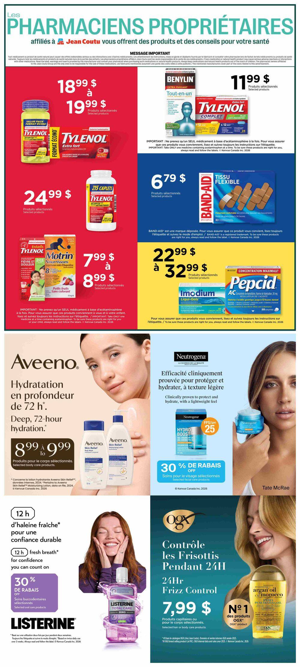 Jean Coutu Flyer October 1 to 7