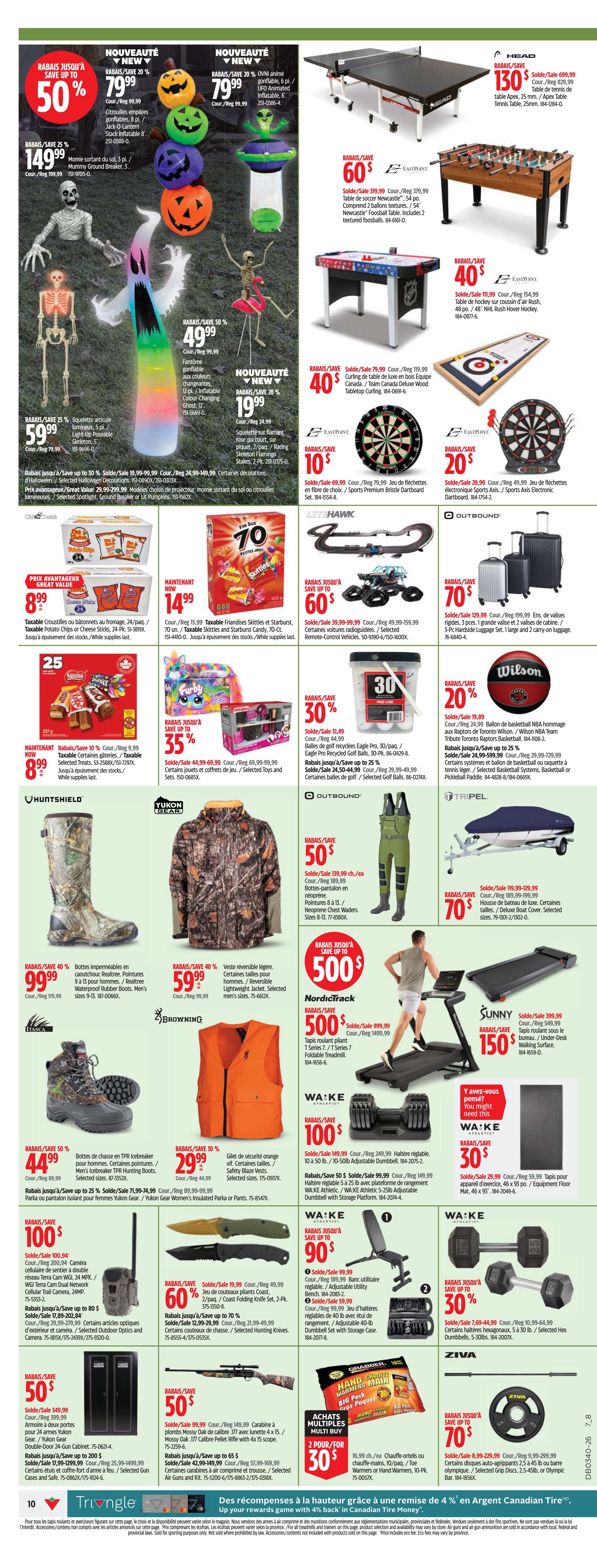 Canadian Tire (QC) Flyer October 1 to 7