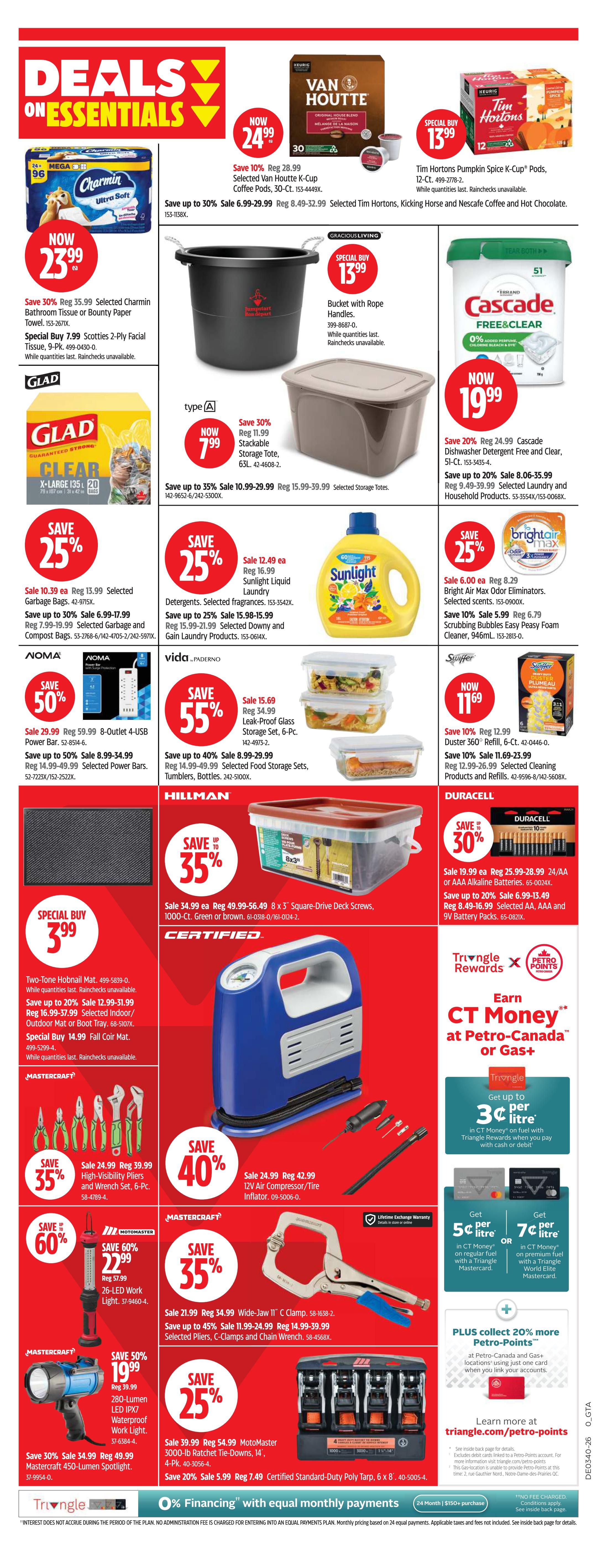 Canadian Tire (ON) Flyer October 1 to 8