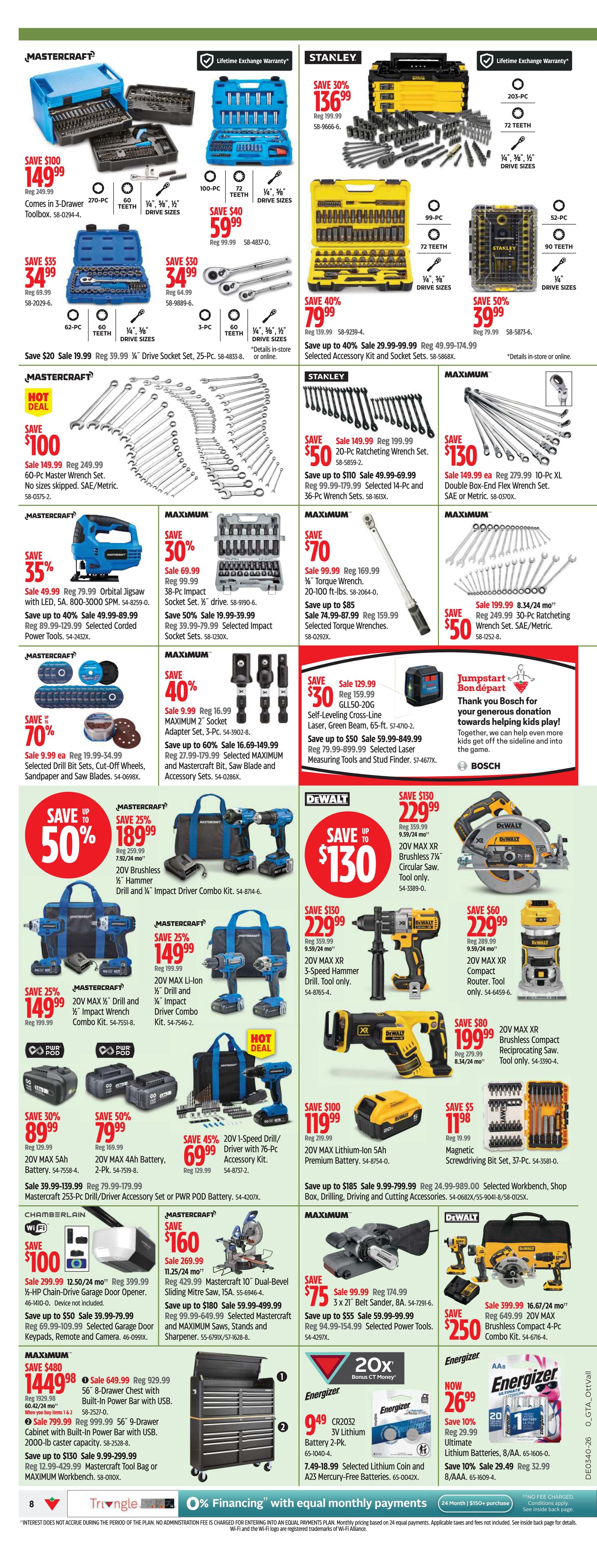 Canadian Tire (ON) Flyer October 1 to 8