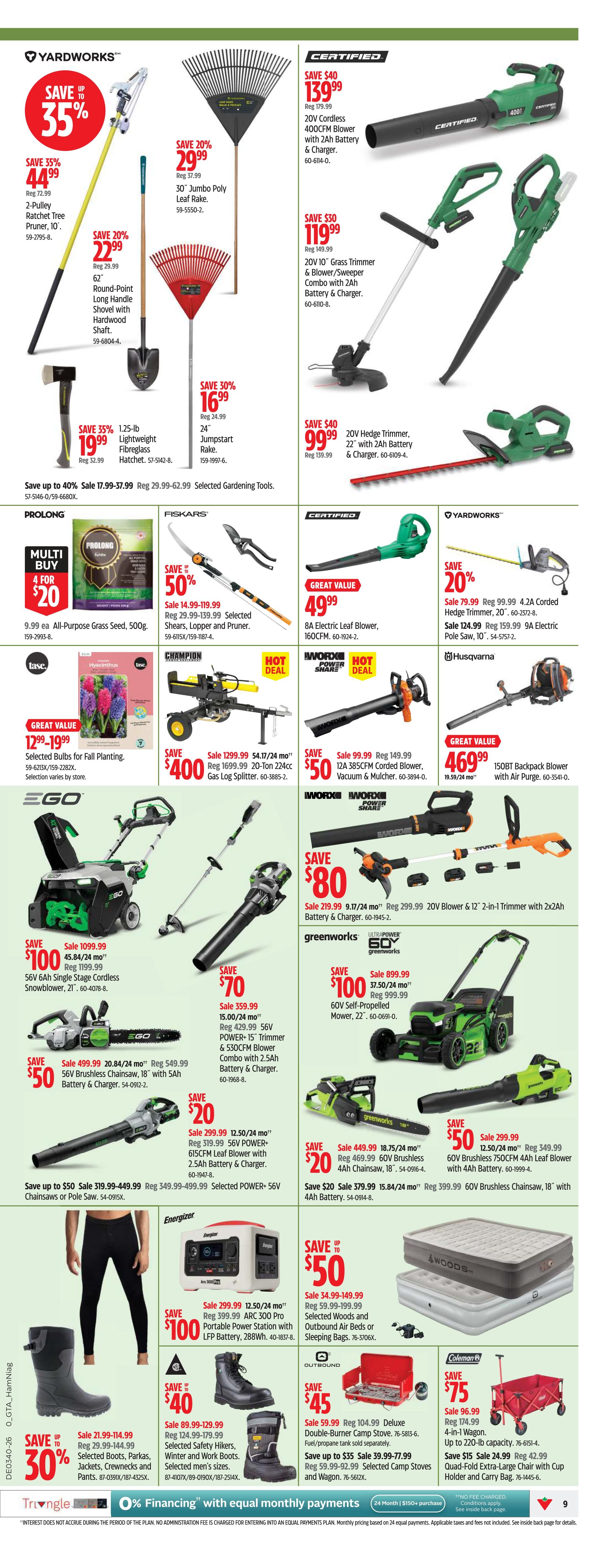 Canadian Tire (ON) Flyer October 1 to 8