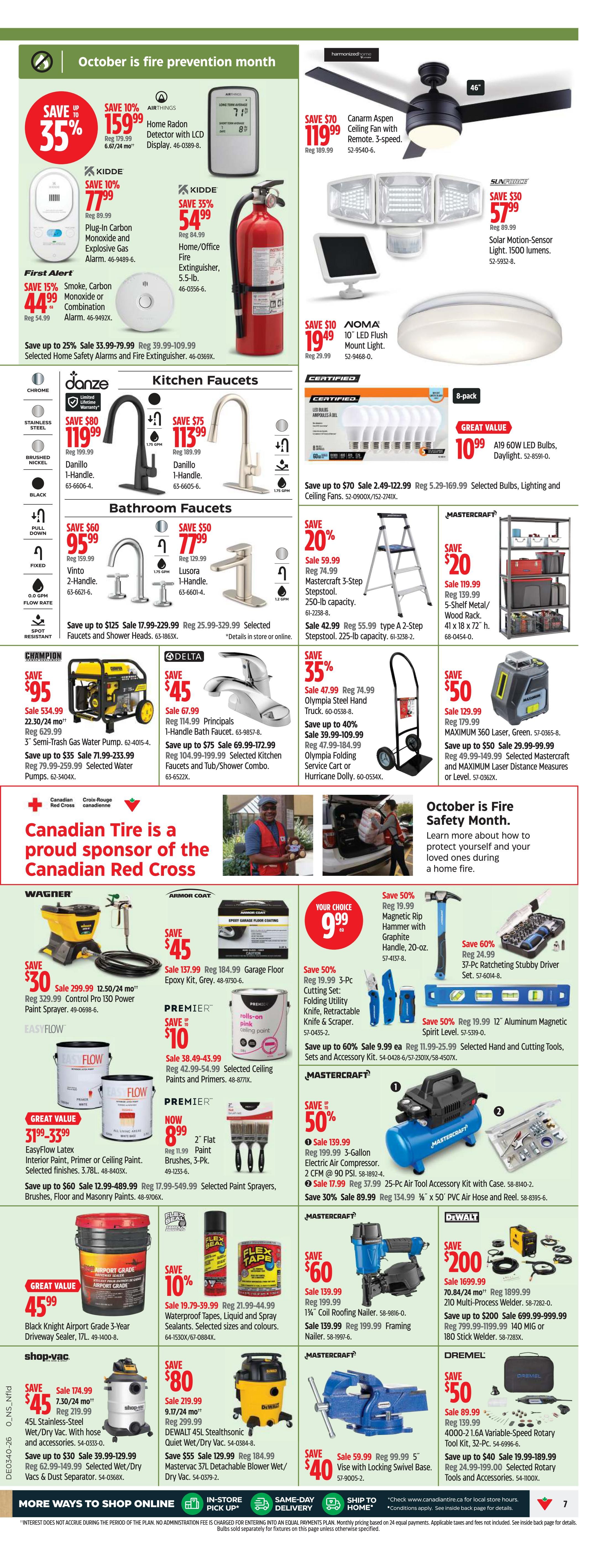 Canadian Tire (Atlantic) Flyer October 1 to 7