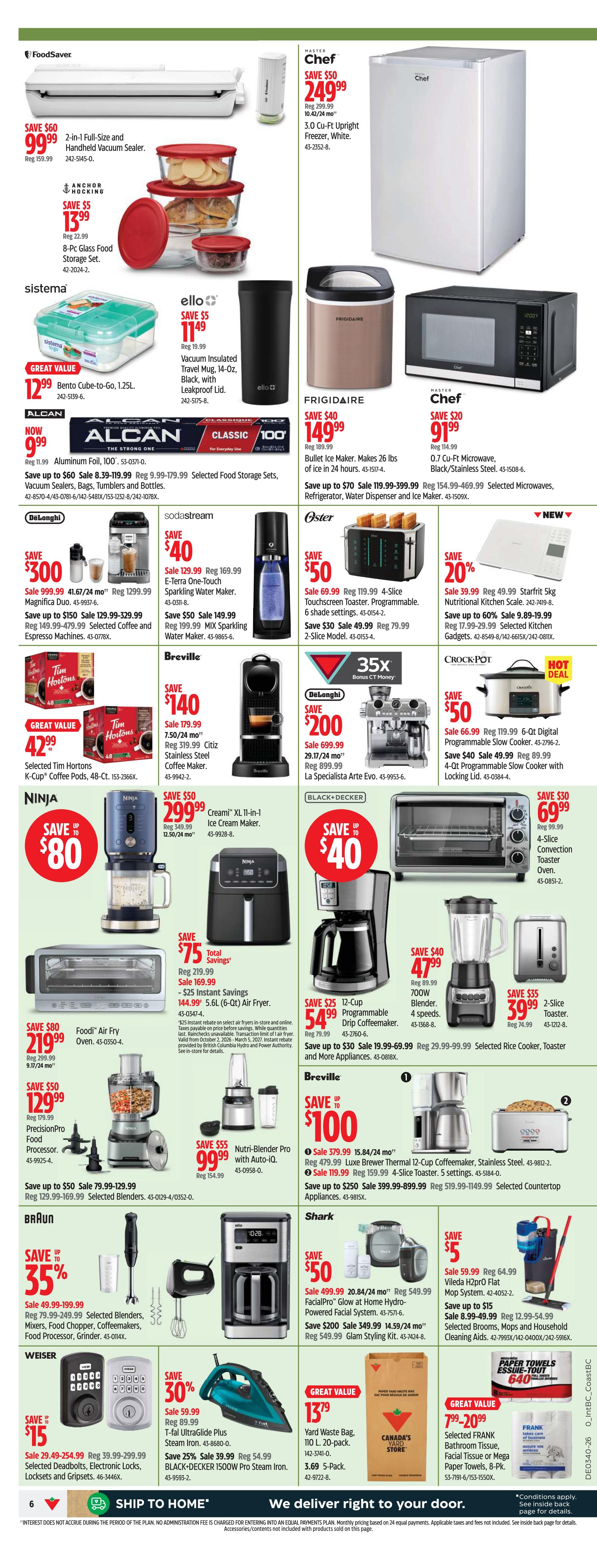 Canadian Tire (West) Flyer October 1 to 8