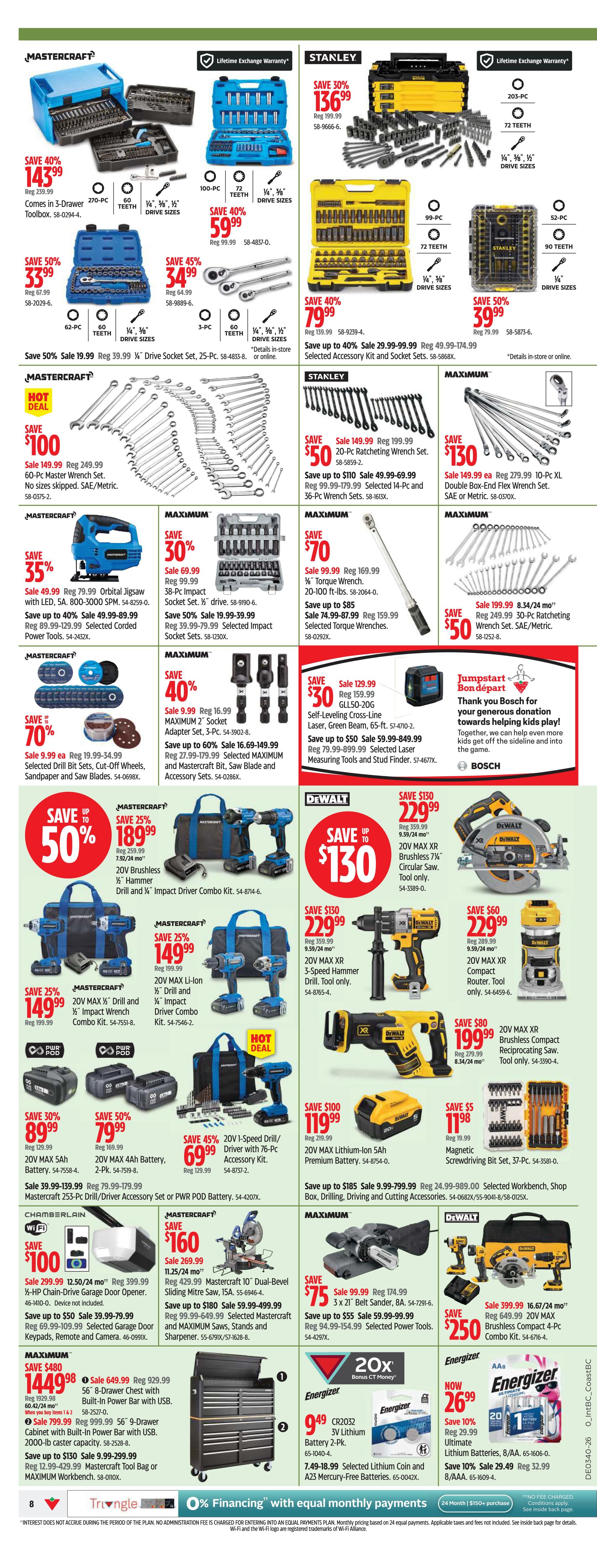 Canadian Tire (West) Flyer October 1 to 8