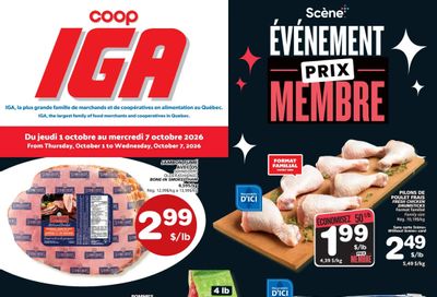 Coop IGA (QC) Flyer October 1 to 7