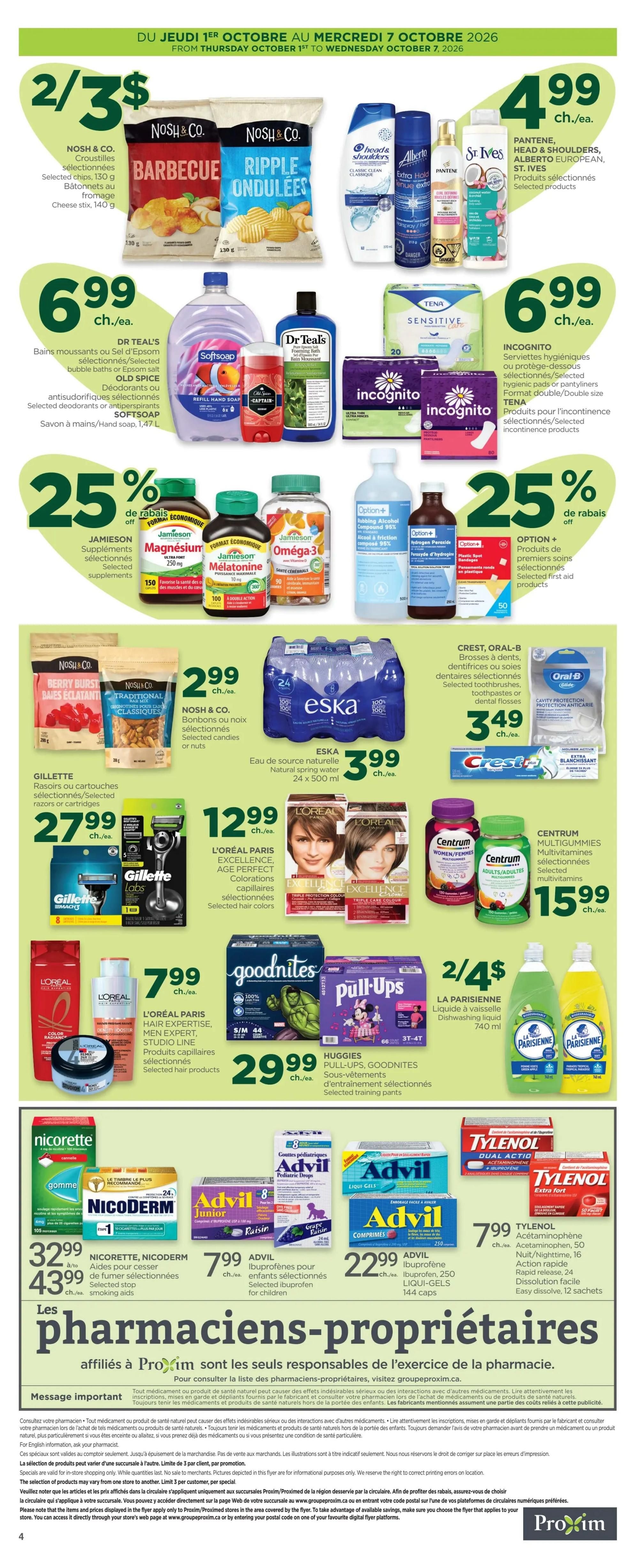 Proxim Flyer October 1 to 7