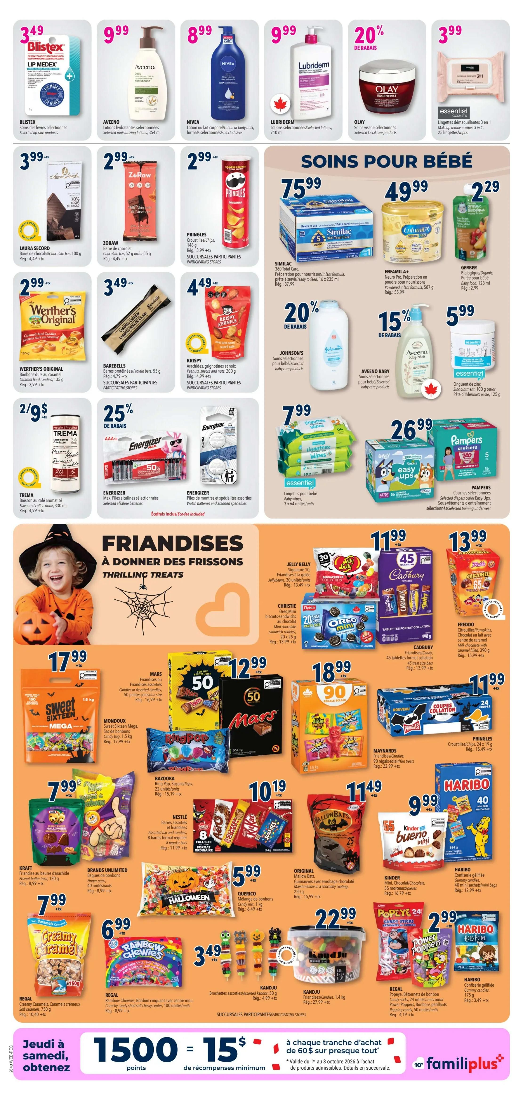 Familiprix Flyer October 1 to 7